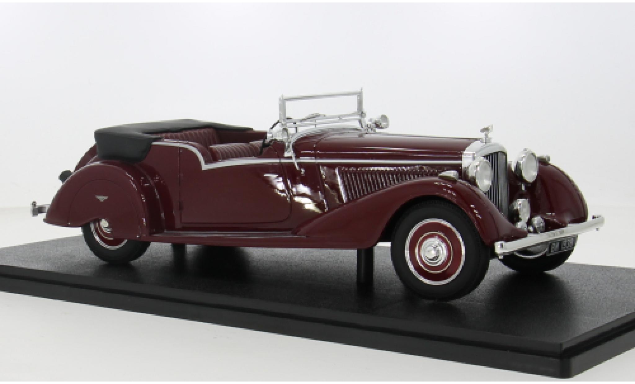 Bentley 4.5 1/18 Cult Scale Models 4.25 L Vanden Plas Tourer rouge 1938 1:18 miniature