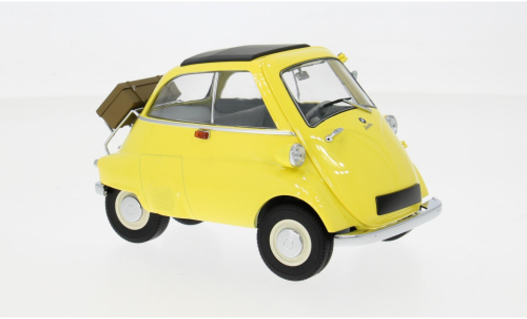 Bmw Isetta 1/18 Minichamps jaune 1955 1:18 miniature