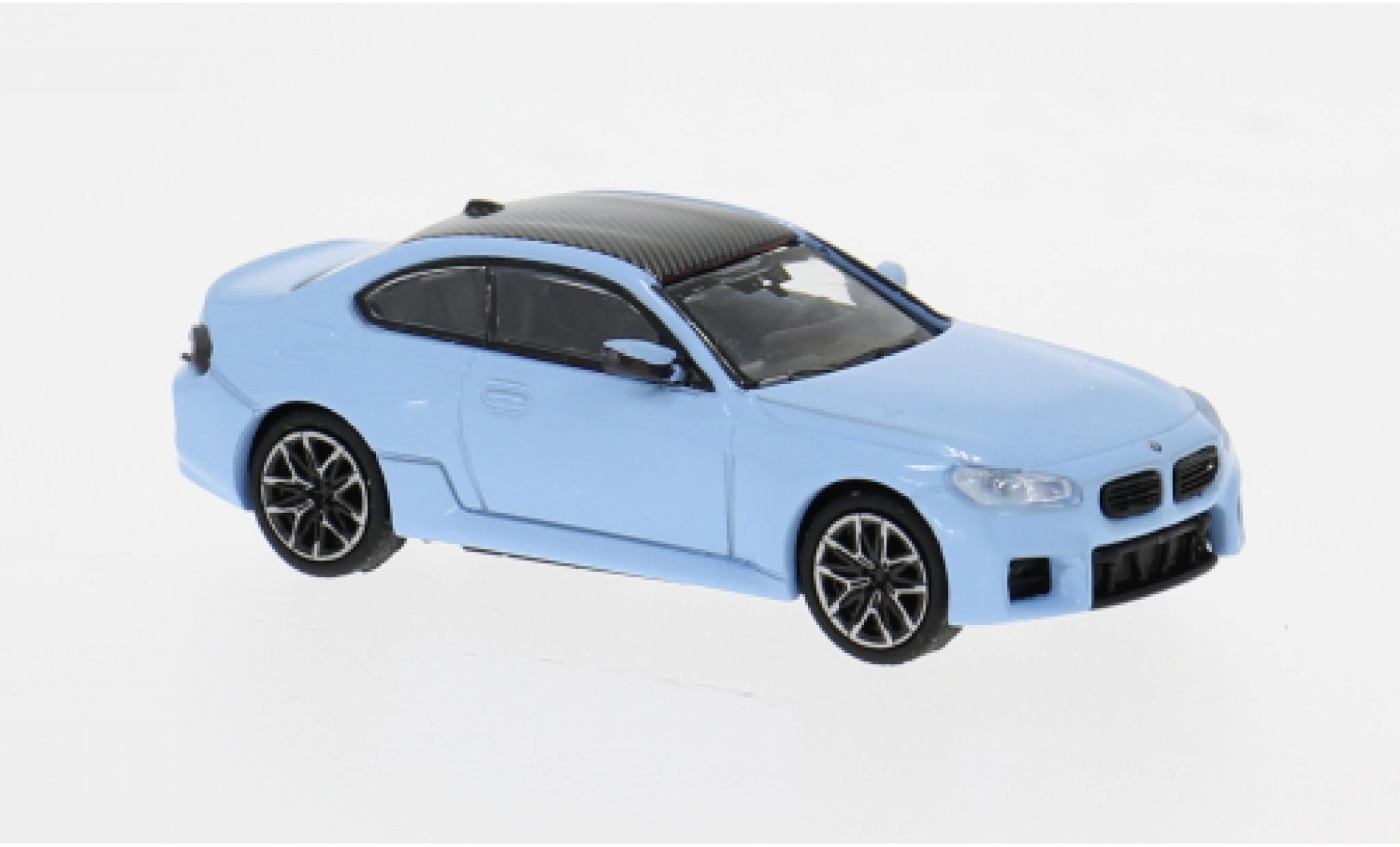 Bmw M2 1/87 Minichamps bleue 2023 1:87 miniature