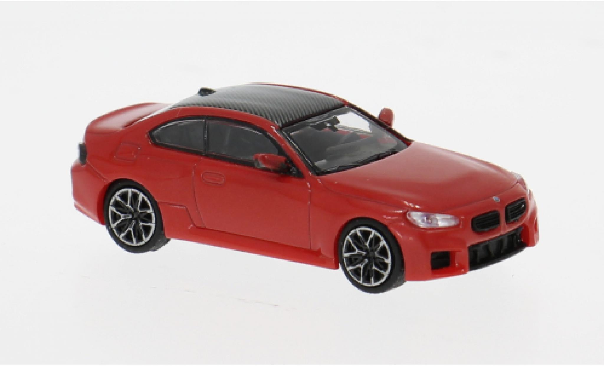 Bmw M2 1/87 Minichamps rouge 2023 1:87 miniature