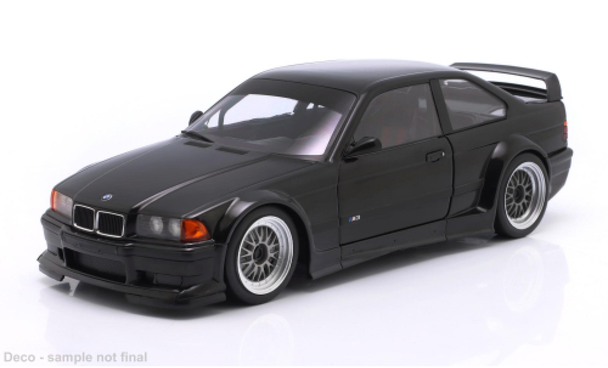 Bmw M3 1/18 Werk83 E36 GTR noire 1:18 miniature