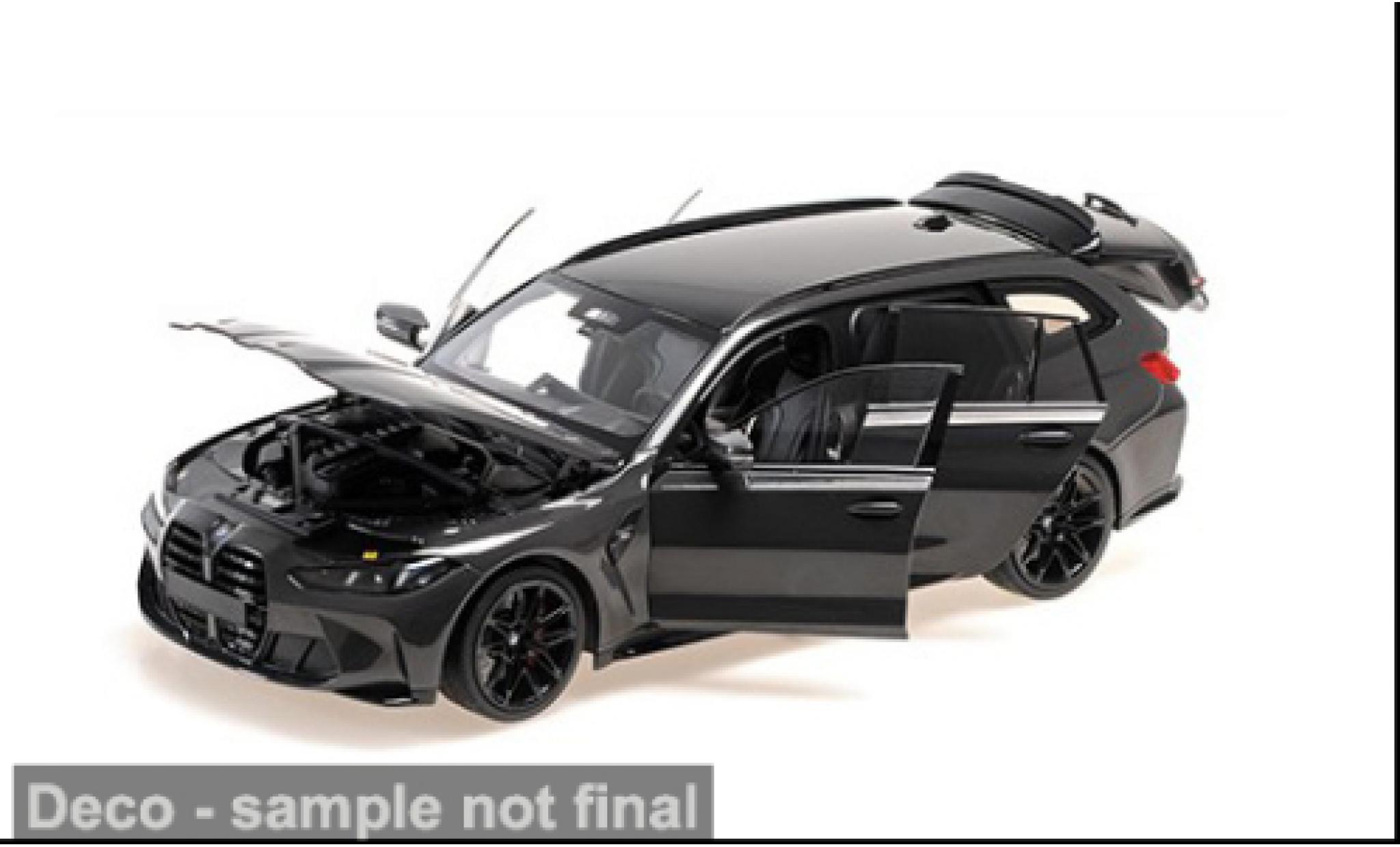 Bmw M3 1/18 Minichamps Touring grise 2024 1:18 miniature