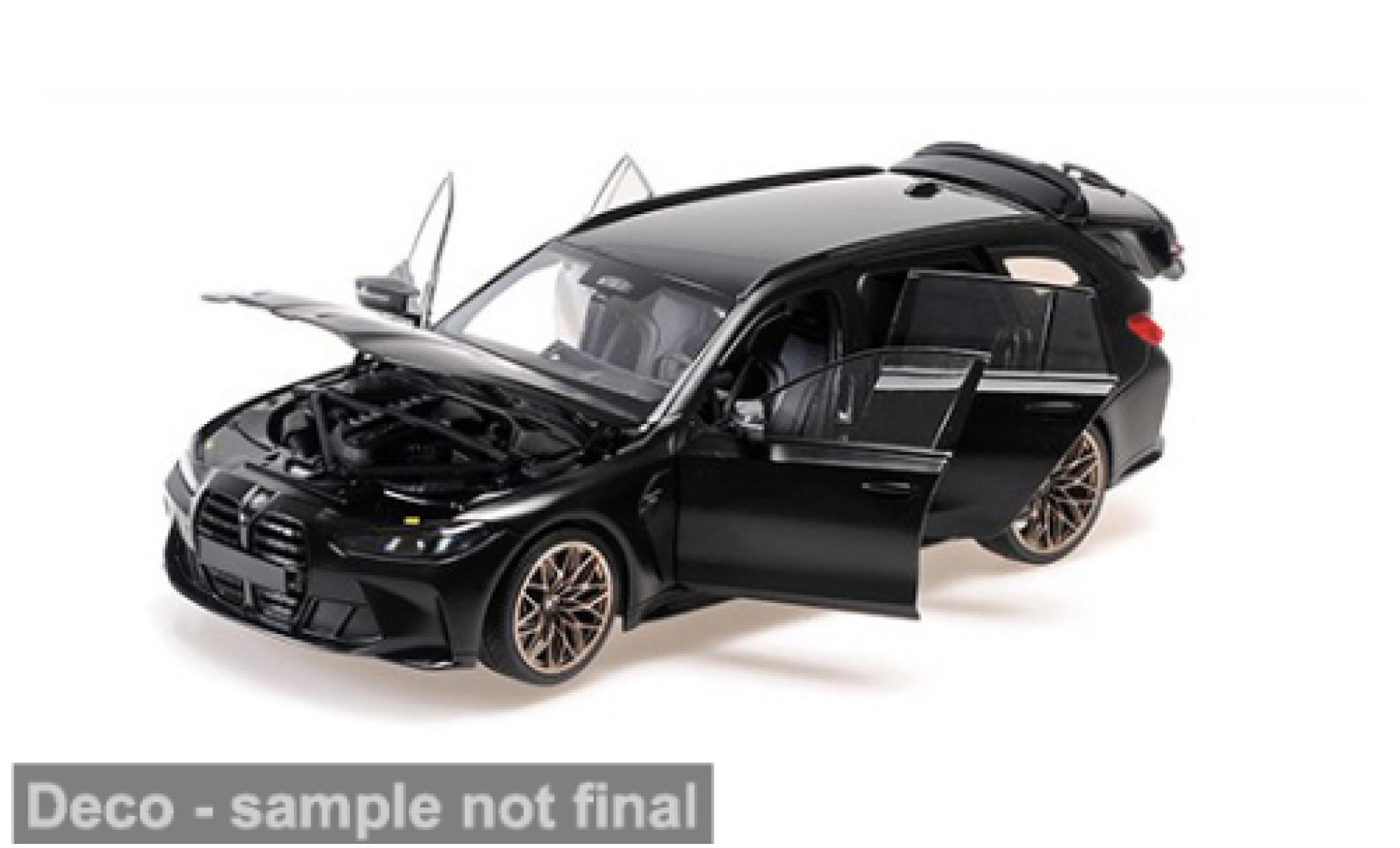 Bmw M3 1/18 Minichamps Touring noire 2024 1:18 miniature