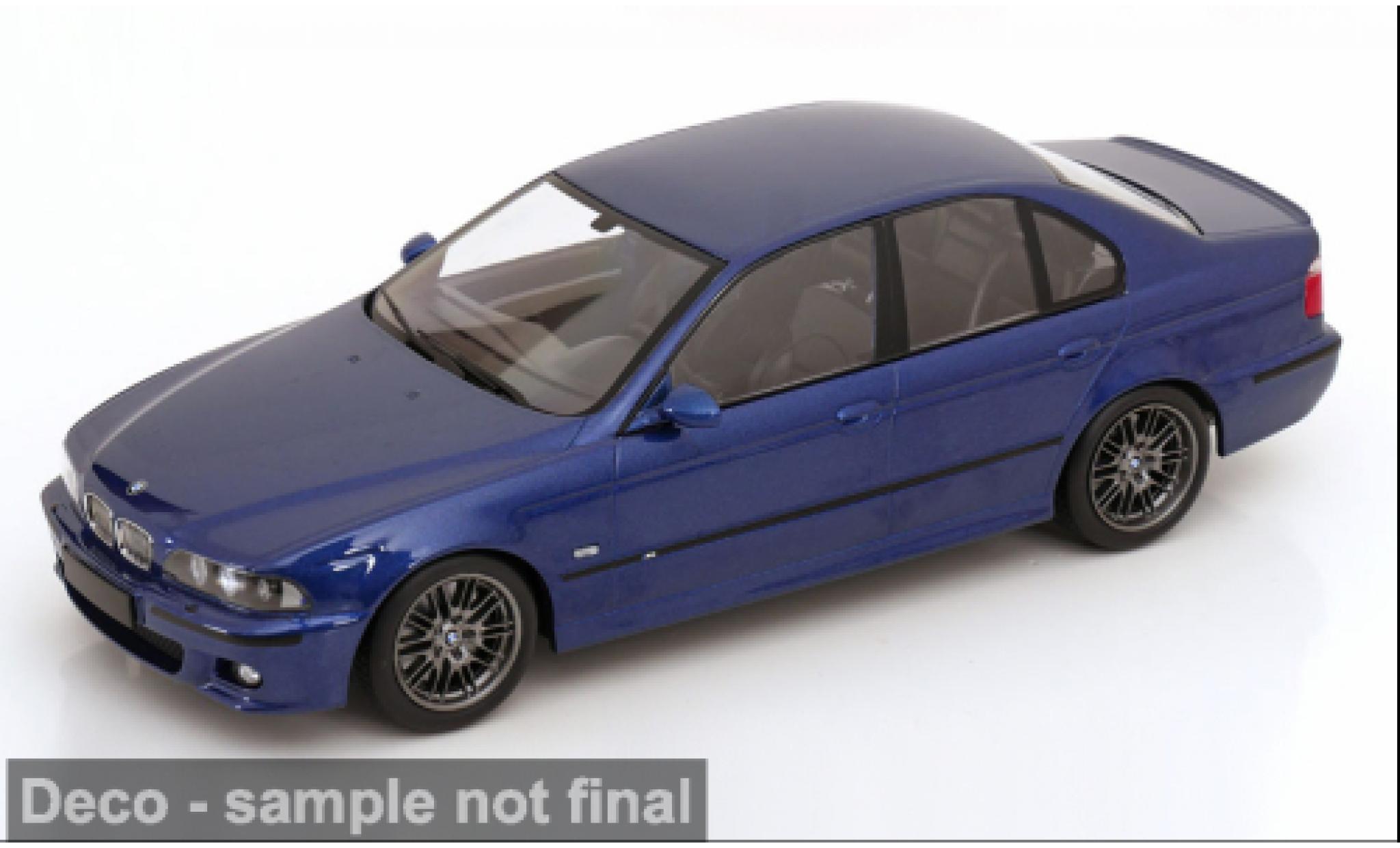 Bmw M5 1/18 KK Scale (E39) bleue 1998 1:18 miniature