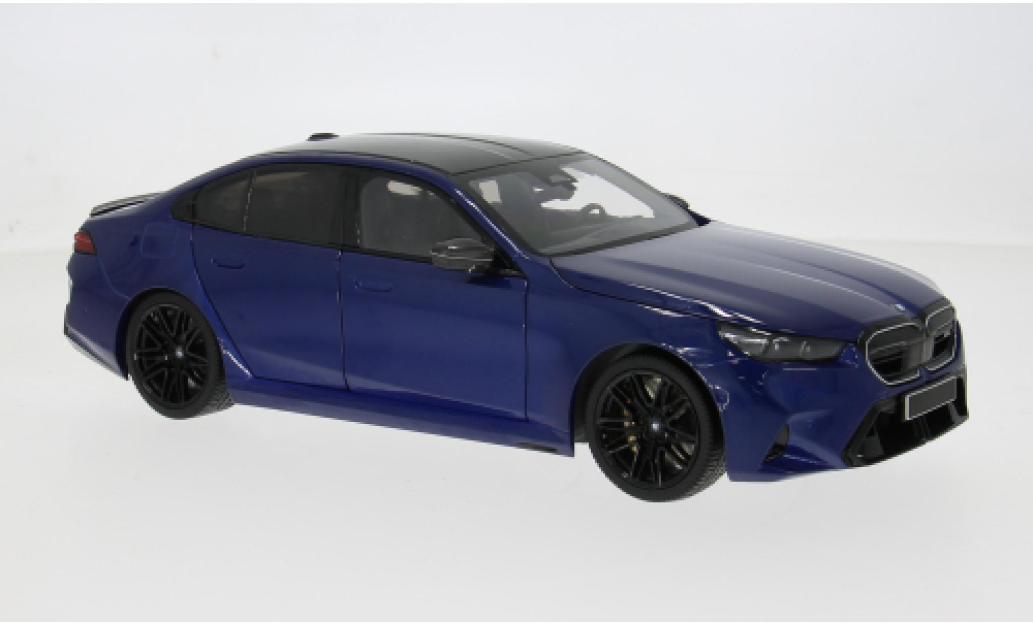Bmw M5 1/18 Minichamps (G90) bleue 2024 1:18 miniature