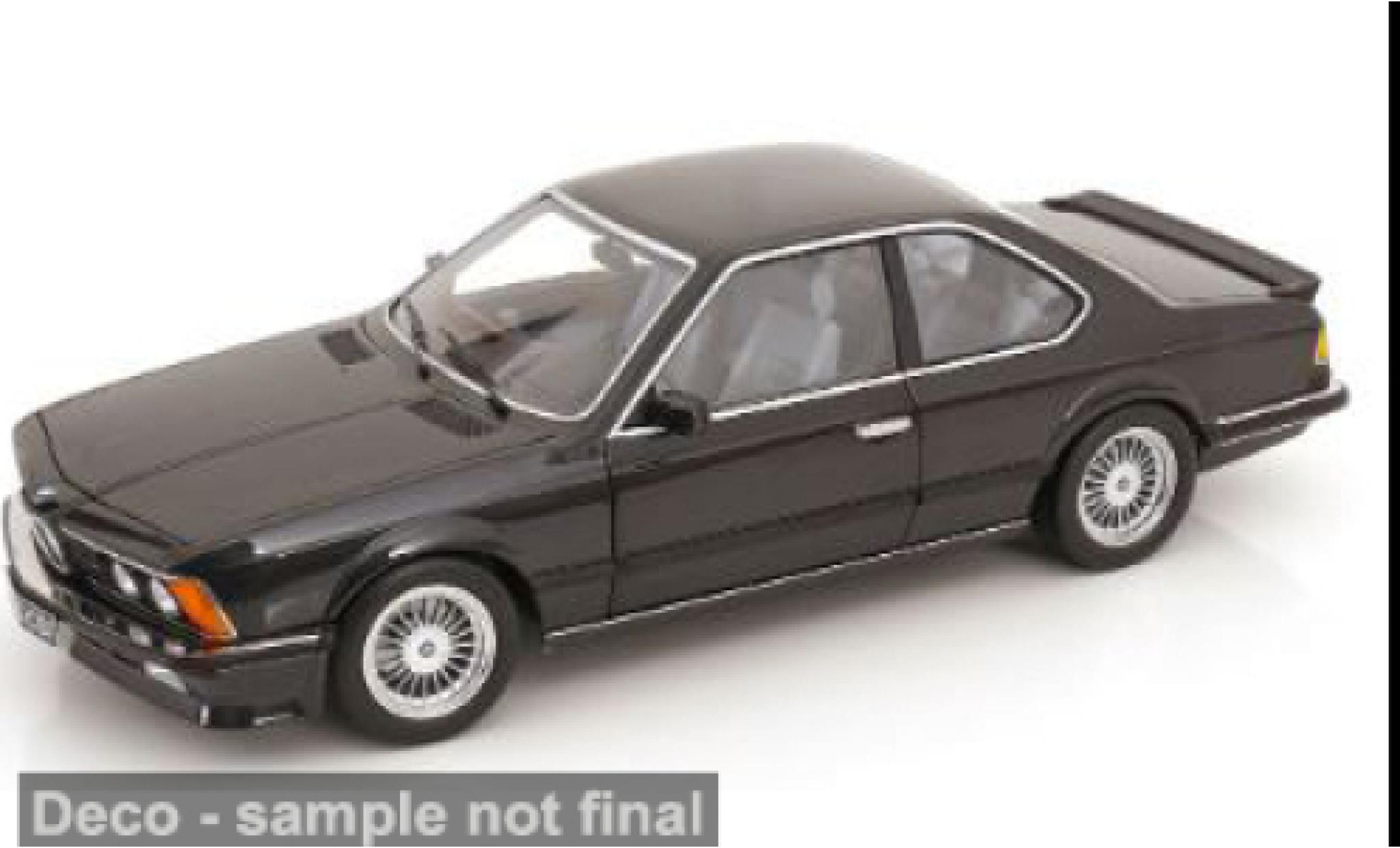 Bmw M635 1/12 KK Scale CSi (E24) noire 1987 1:12 miniature