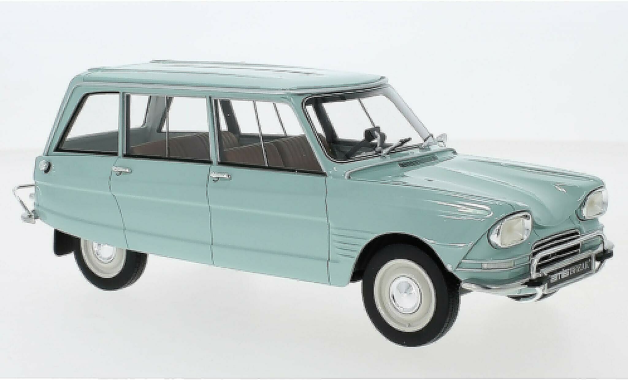 Miniature Citroën Ami 6 Break 1969 Gris Rosé - Échelle 1/87 (Norev)