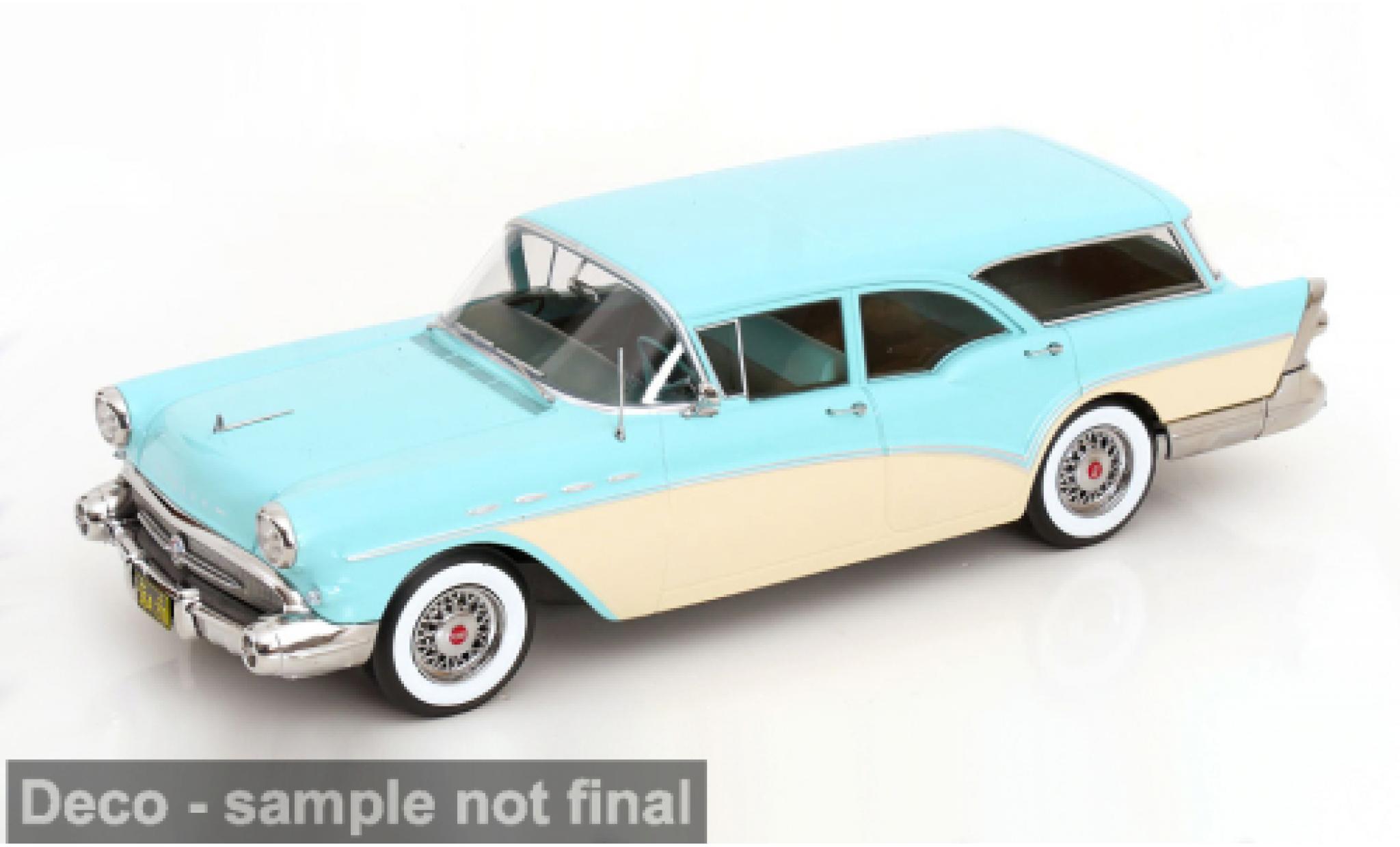 Buick Special 1/18 KK Scale Estate Wagon turquoise/beige 1957 1:18 miniature
