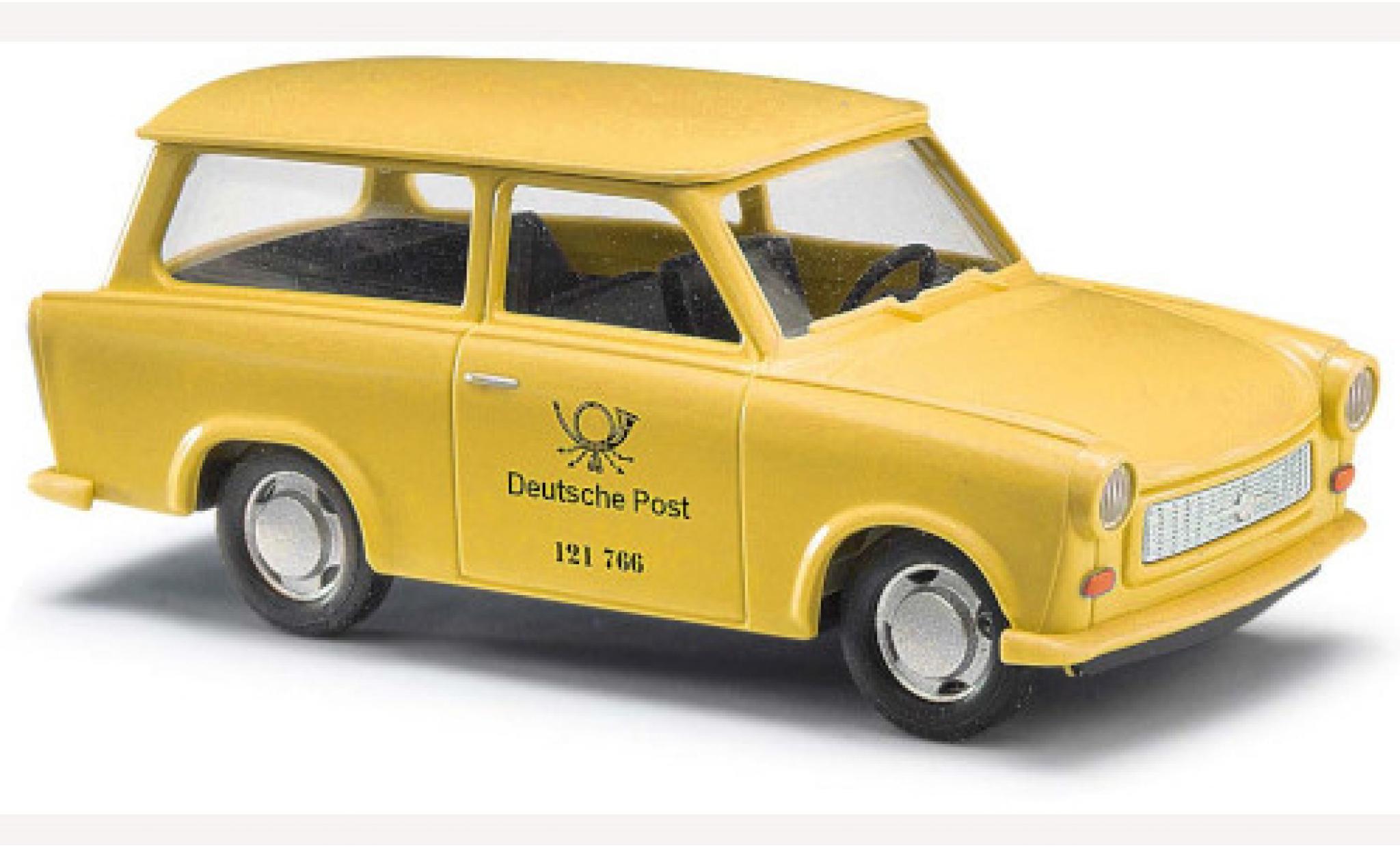 Trabant 601, Vert Clair, Voiture Miniature, Miniature Déjà Montée, Welly  1:43-Welly