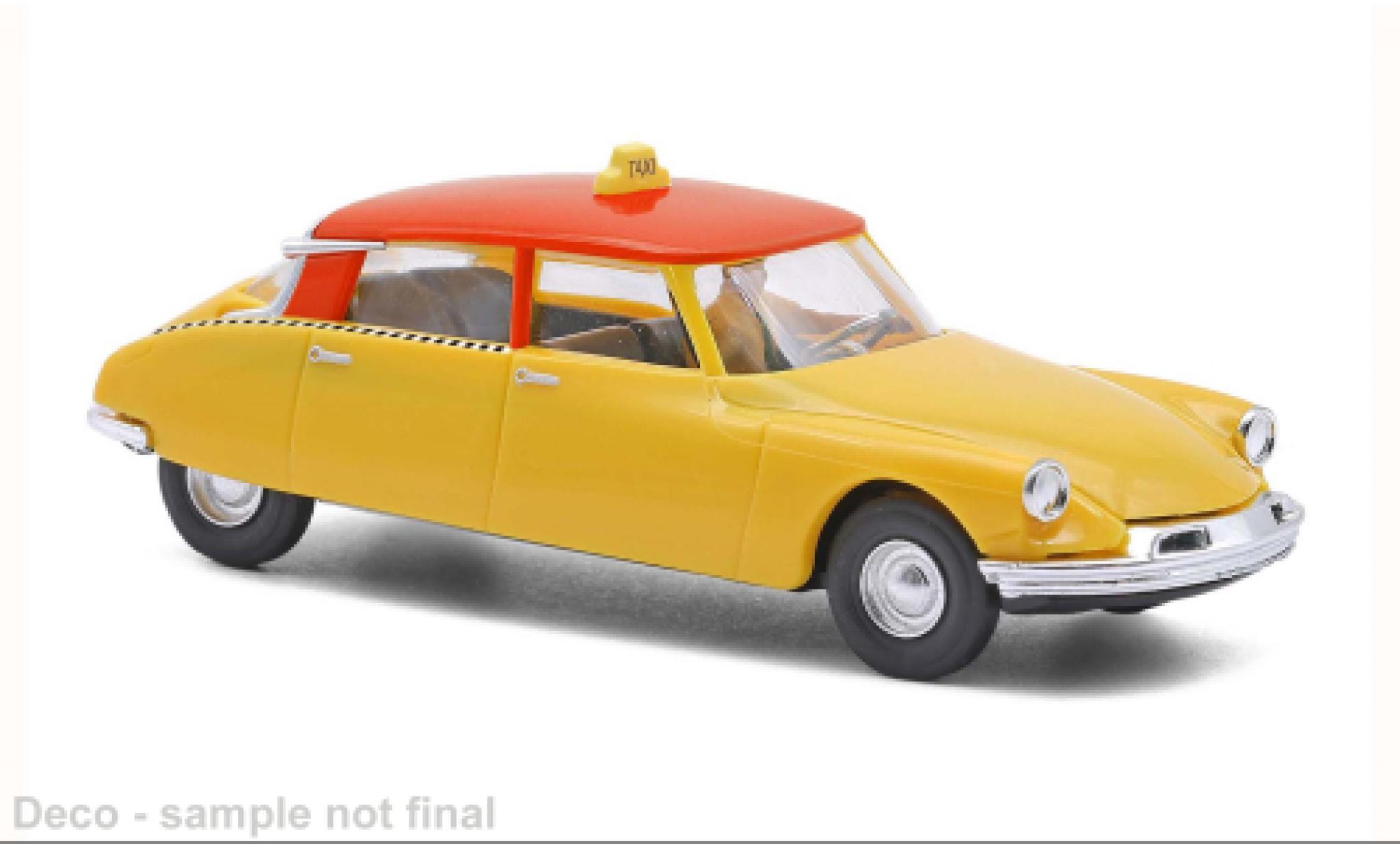 Citroen DS 1/87 Busch 19 1955 Taxi (NL) 1:87 miniature