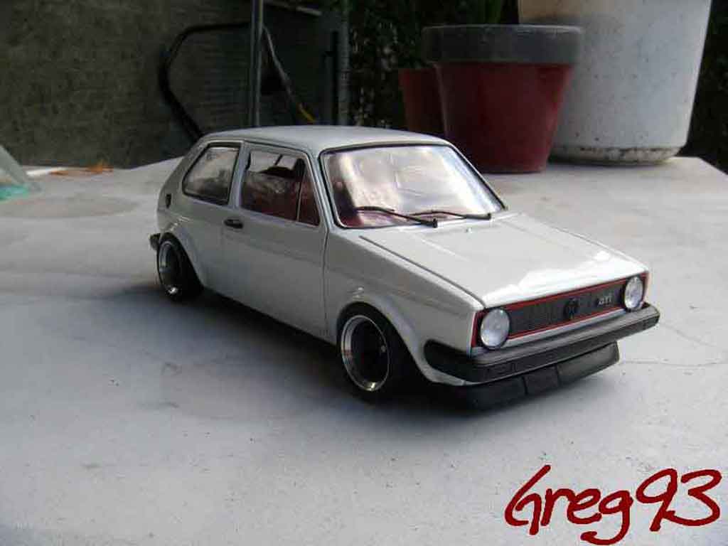 JPJFU 1:18 pour Volkswagen VW Golf GTI 2020 Alliage Échelle Modèle