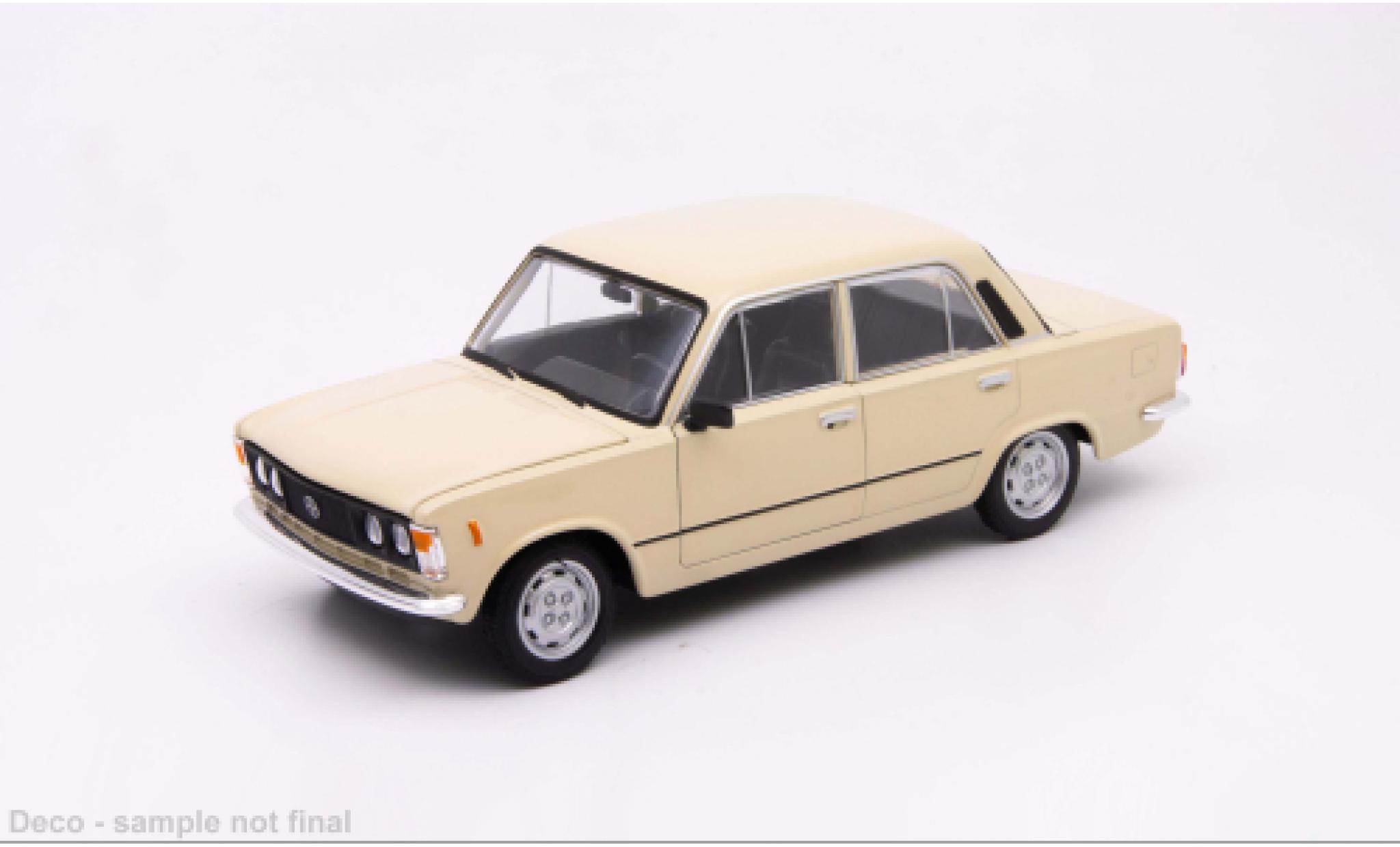 Fiat 125 1/24 Welly P beige 1:24 miniature