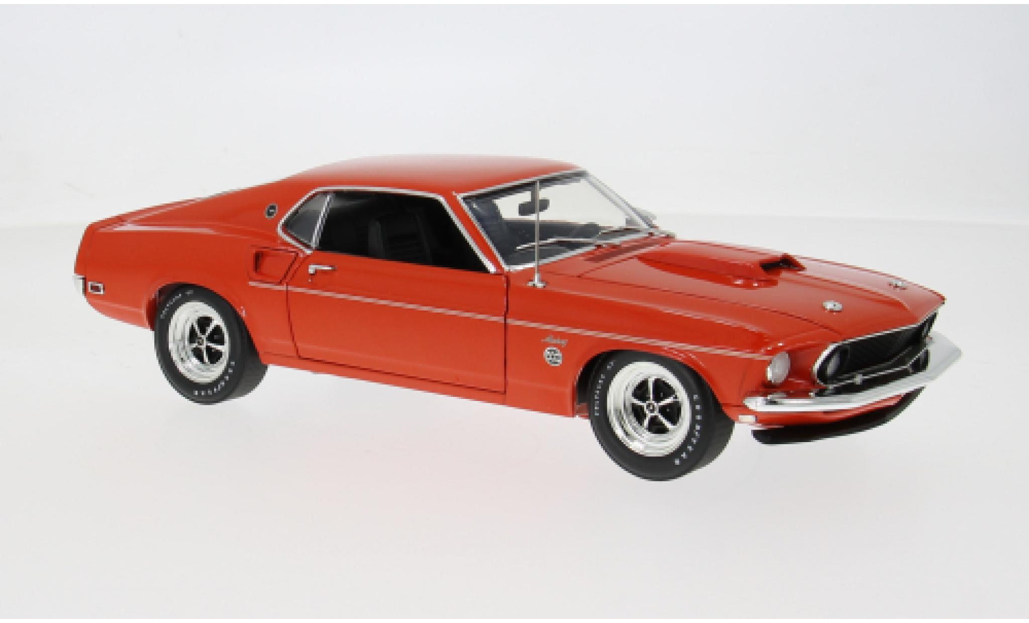 Ford Mustang 1/18 ACME 600 rouge 1969 1:18 miniature