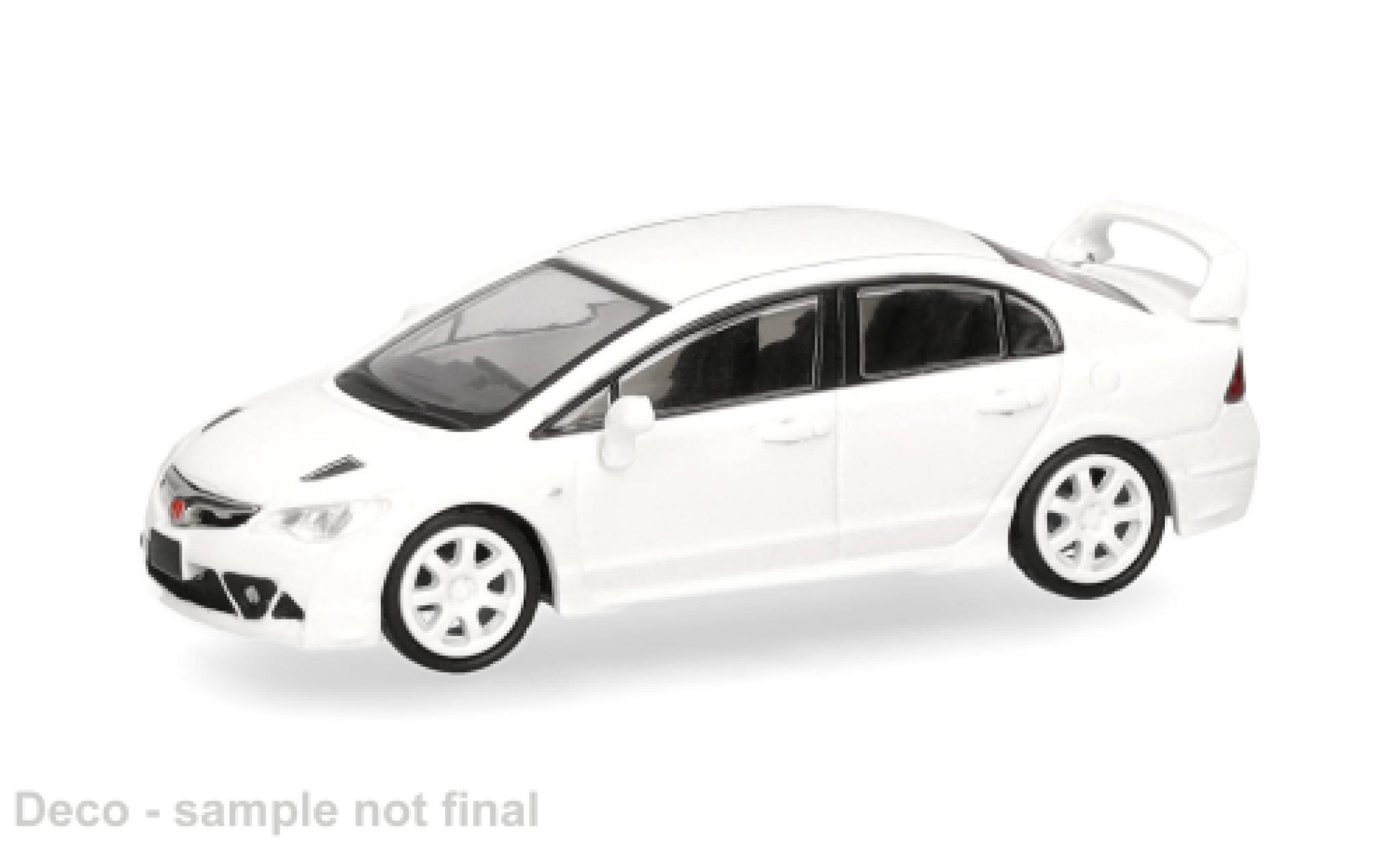 Honda Civic 1/87 Micro City 87 FD2 blanche 1:87 miniature