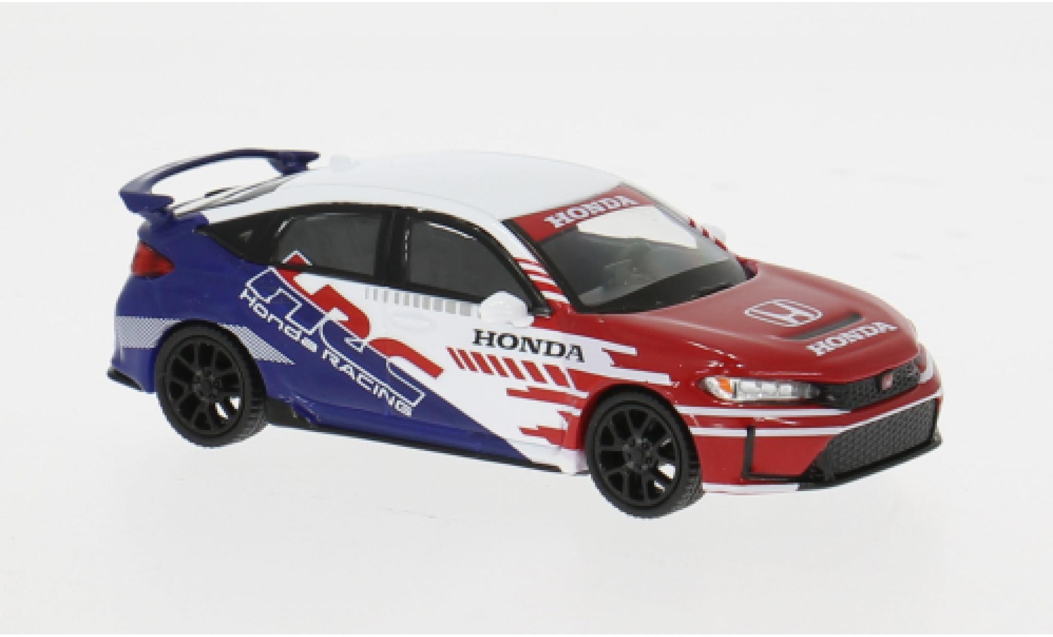 Honda Civic 1/64 Mini GT Type R rouge/Dekor 2024 1:64 miniature