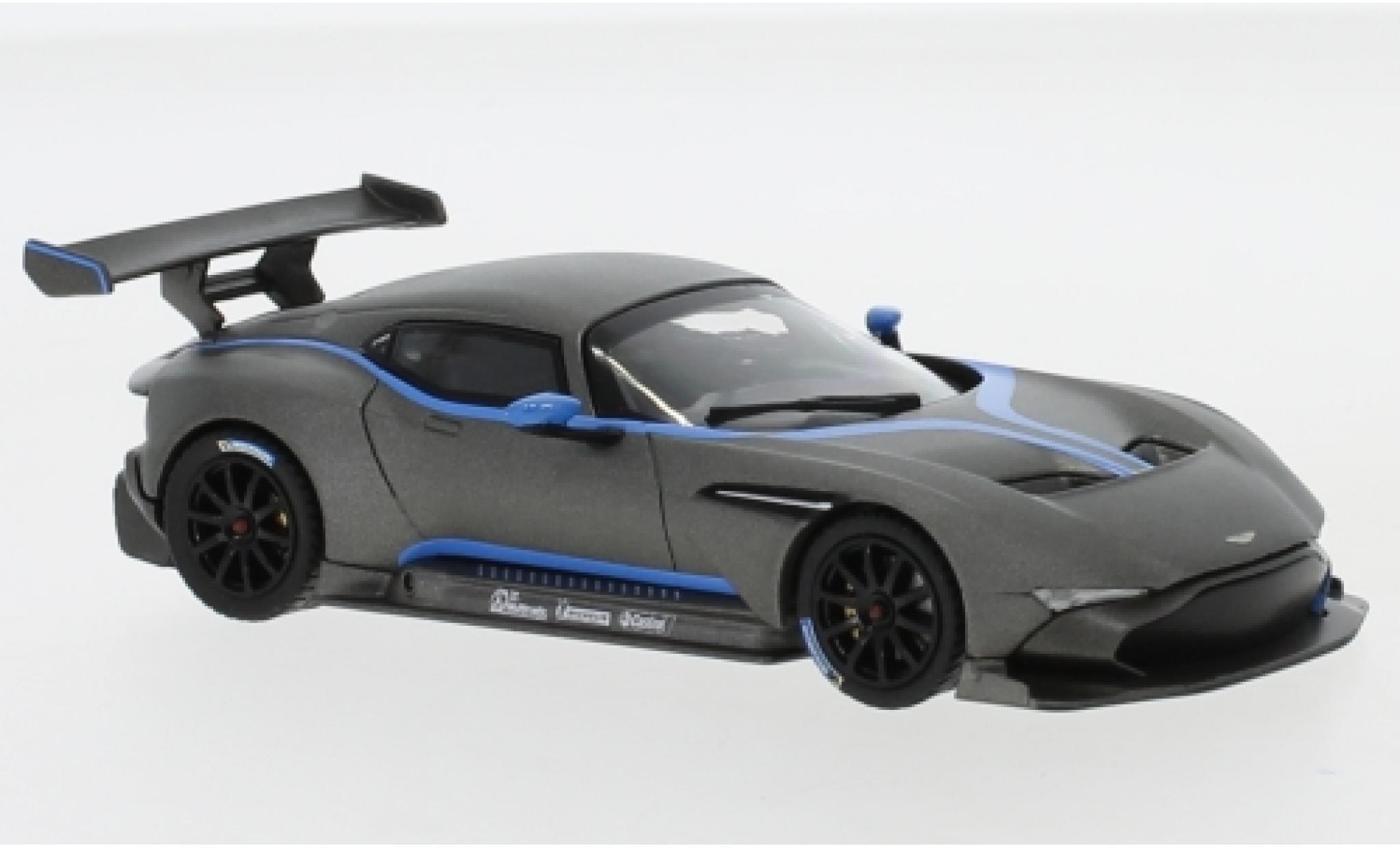 Aston Martin Vulcan 1/43 IXO matt-grise 2015 miniature