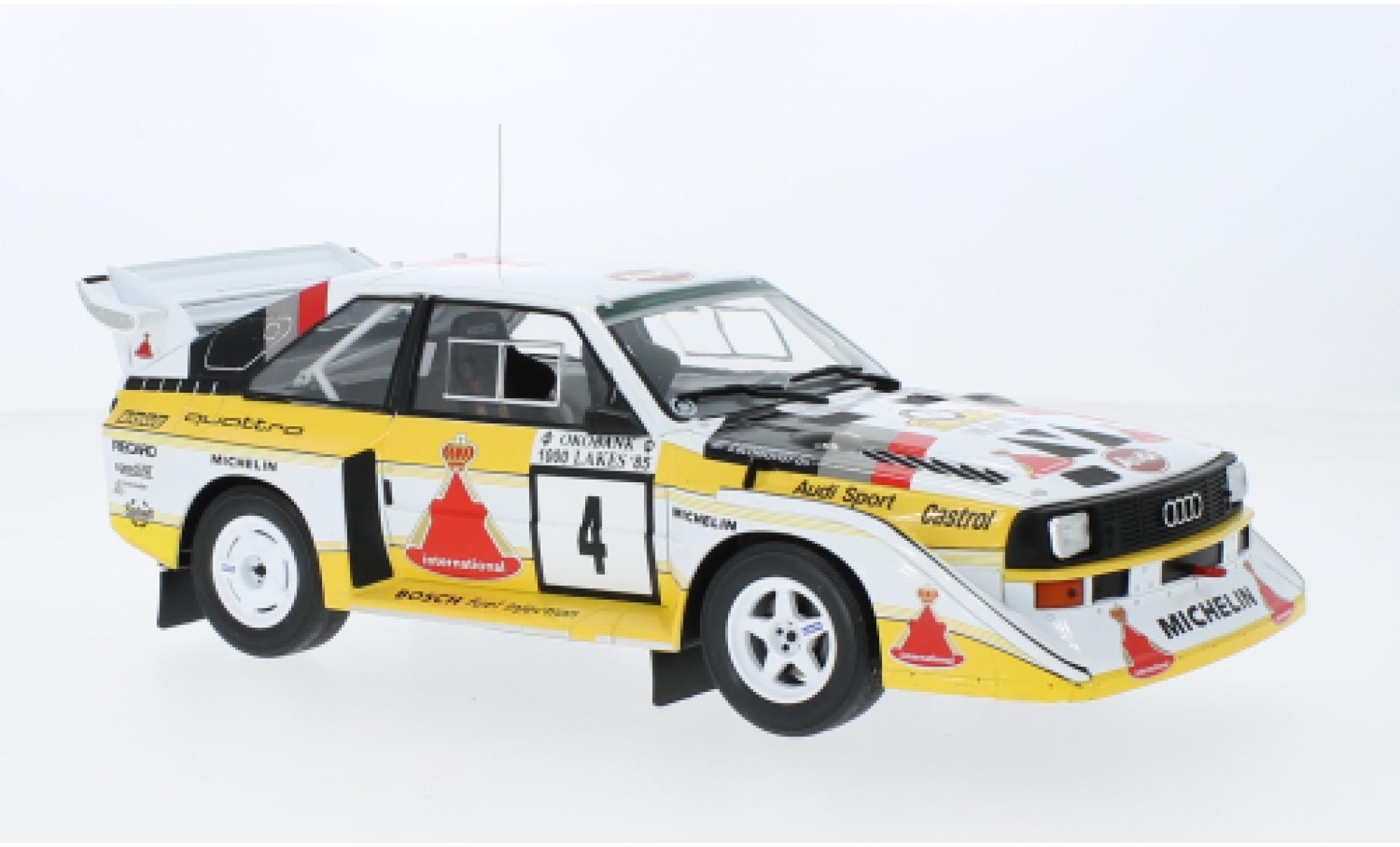 Spielwarenmesse 2020 - Miniatures Audi Sport quattro S1 au 1:18 par