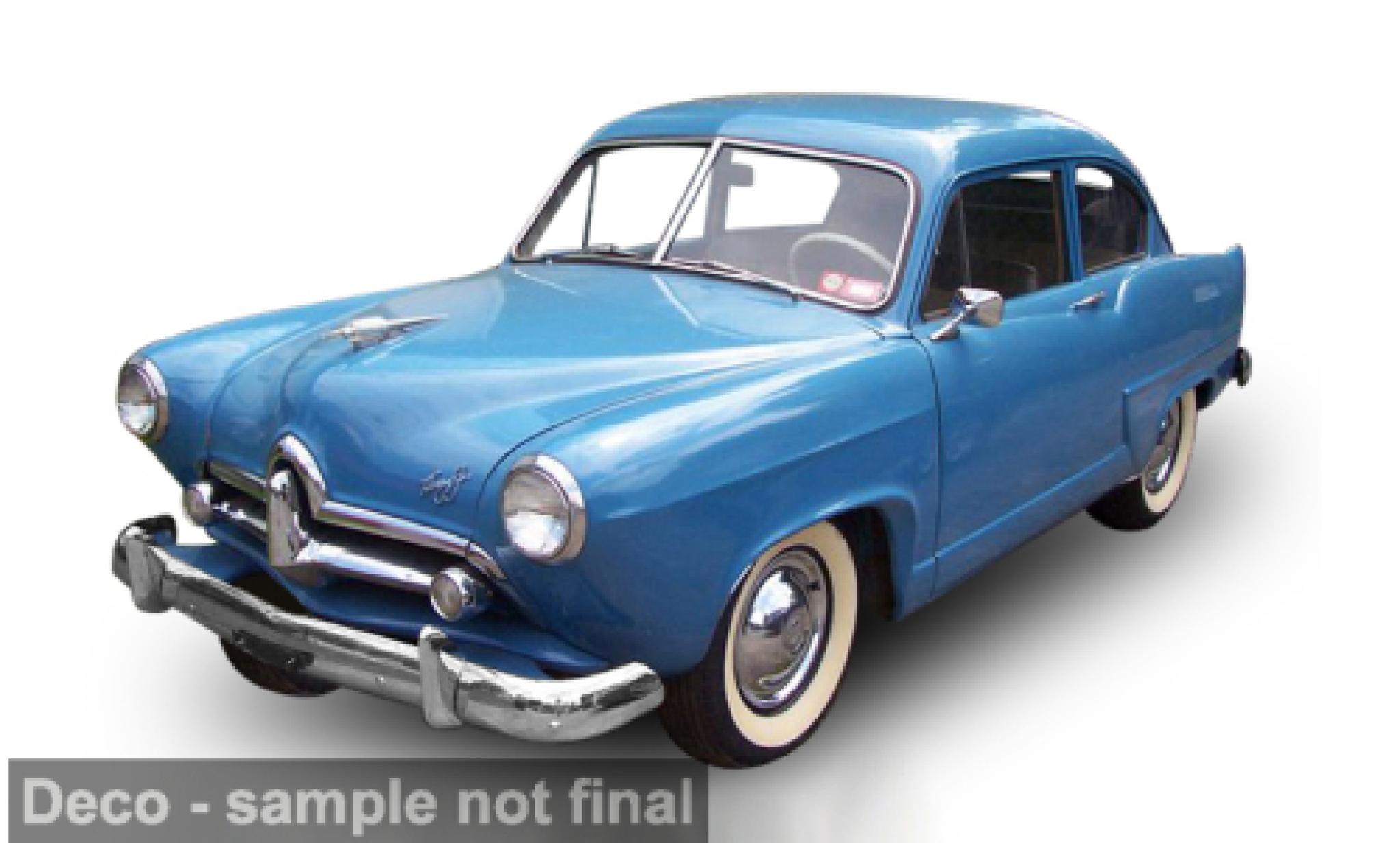 Kaiser Henry J 1/18 Sun Star bleue 1951 1:18 miniature