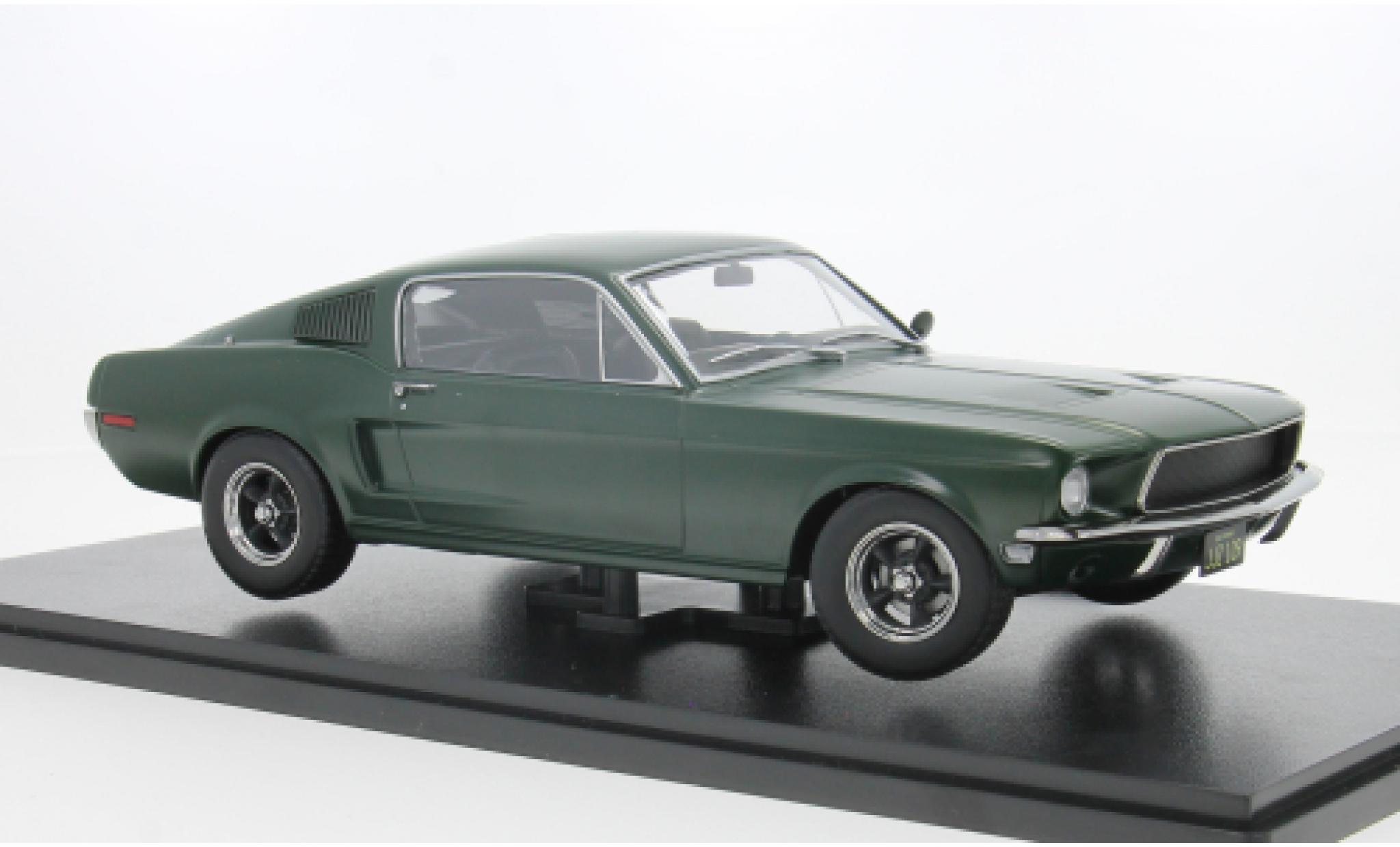 Ford Mustang KK Scale GT Fastback verte 1968 1:18 miniature