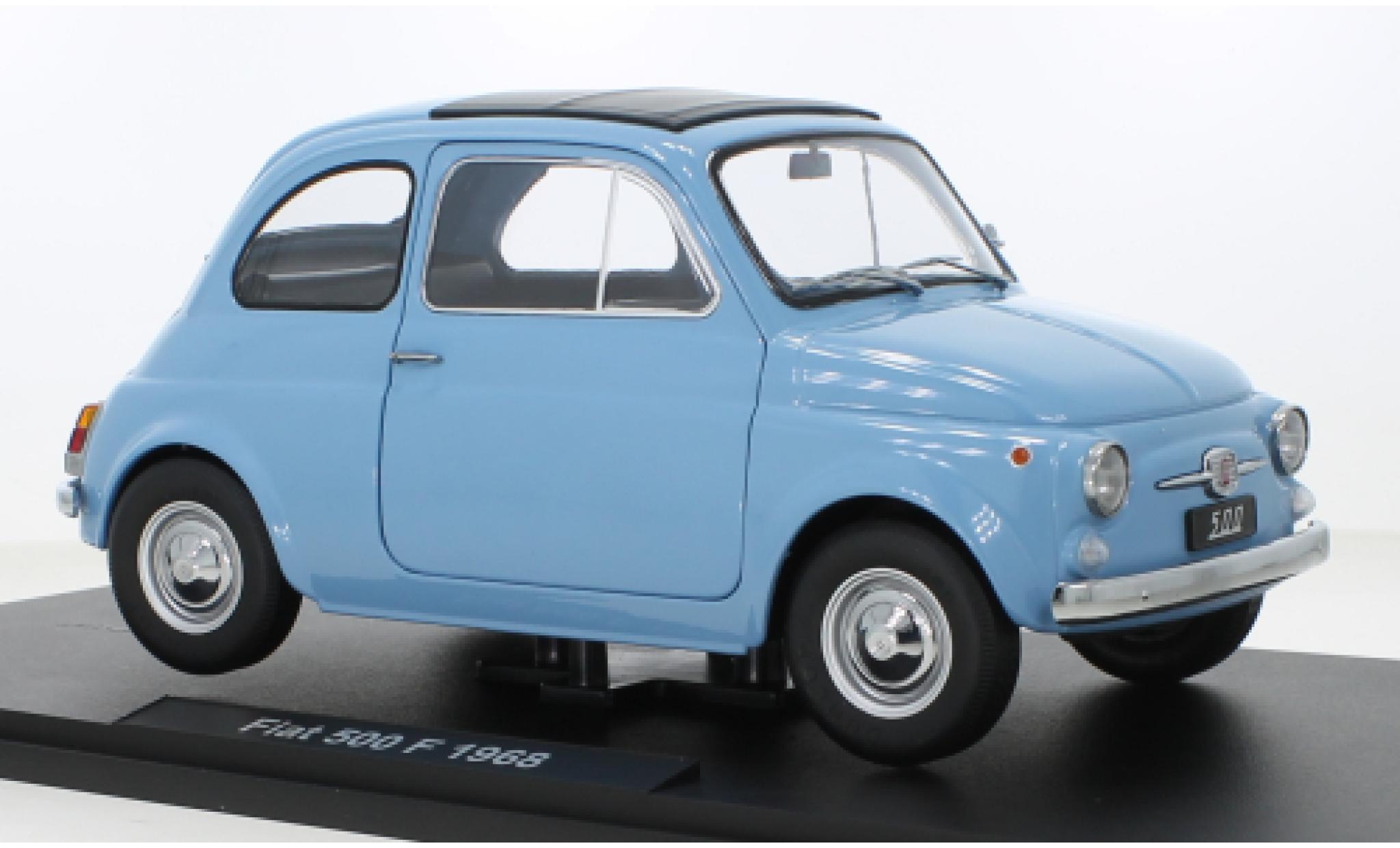 Modellino in miniatura Fiat 500 1/12 KK Scale F blu 1968 - Modellini -automobile.it