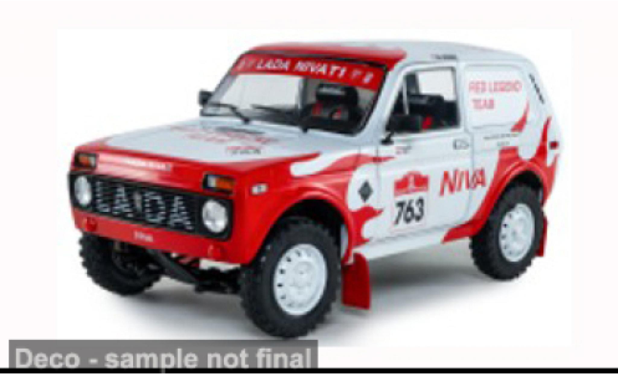 Lada Niva 1/18 Solido Rally Dakar 2022 #763 M.Jacober/S.Miljic 1:18 miniature