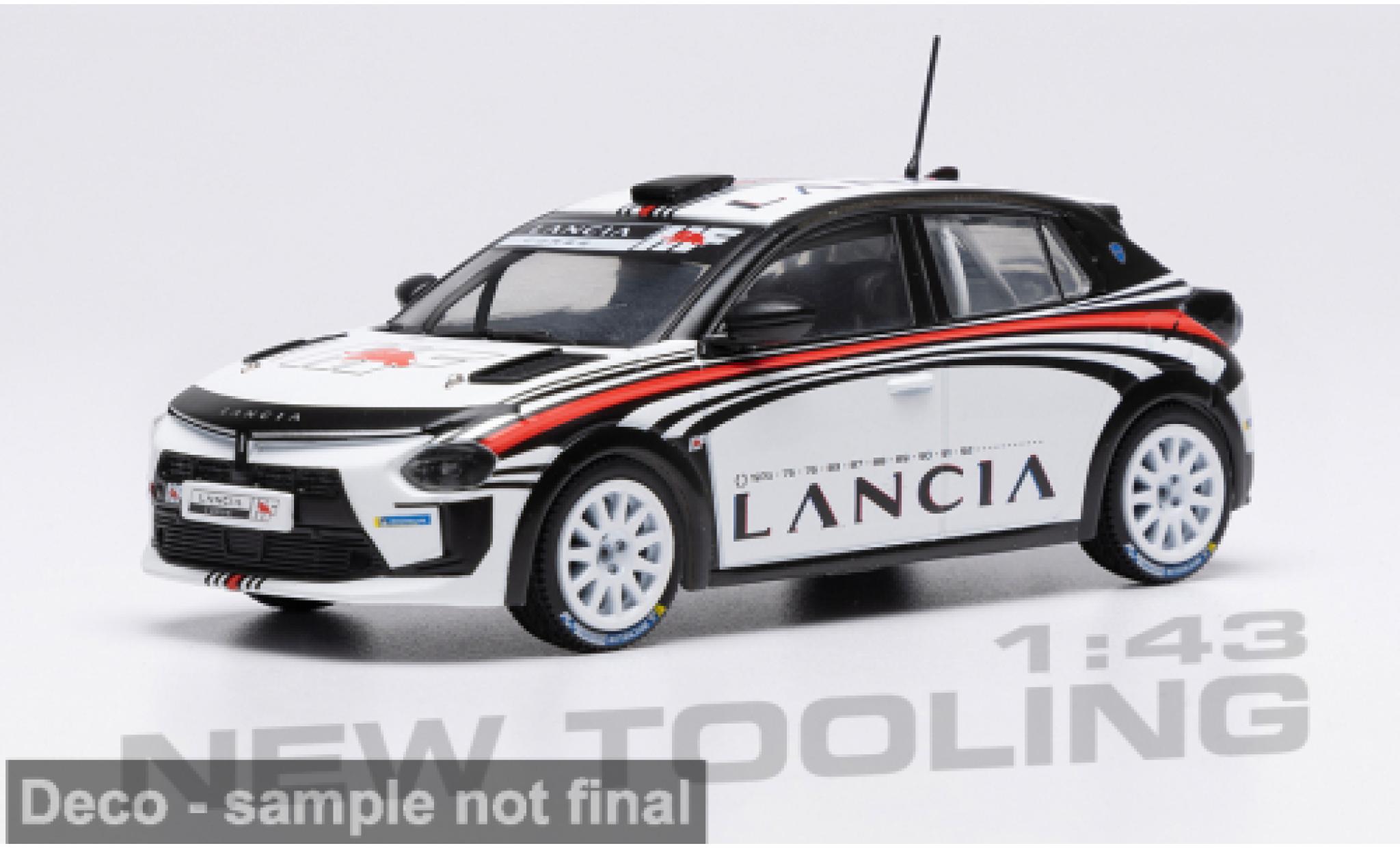 Lancia Ypsilon 1/43 IXO HF Rally4 Test Car 2025 1:43 miniature