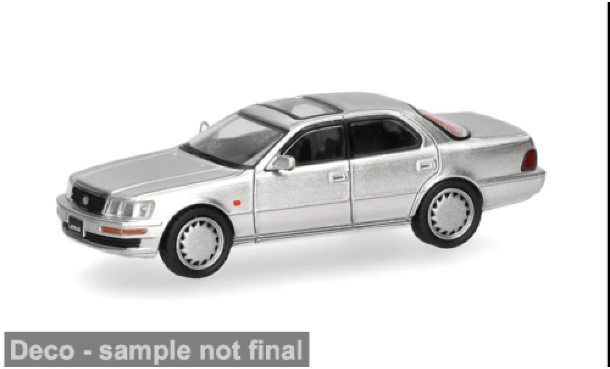 Lexus LS 1/87 Micro City 87 400 argent&Atilde;&copy;e 1:87 miniature
