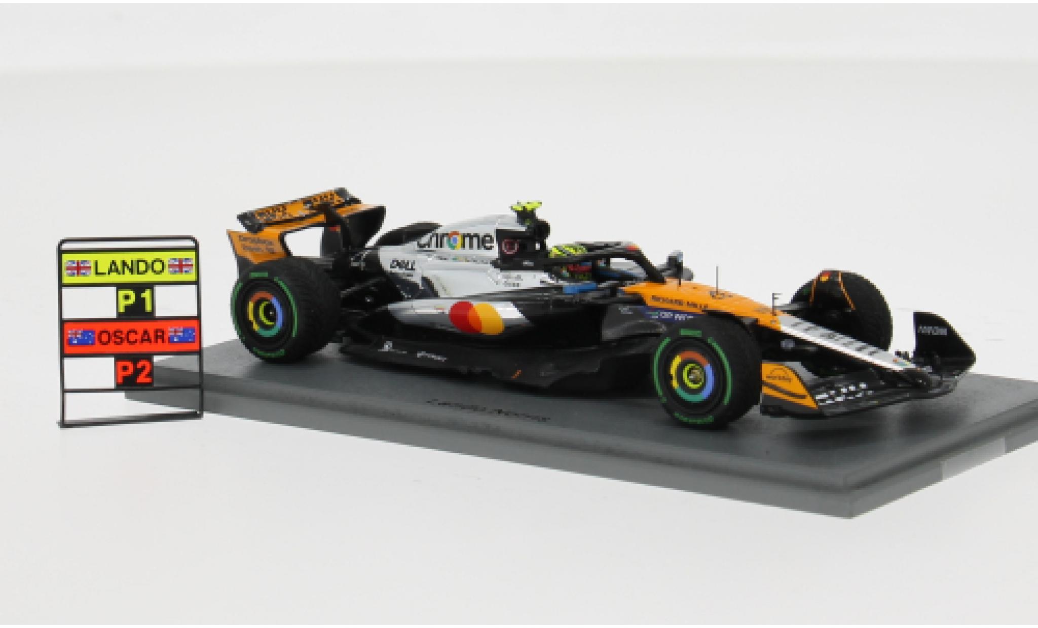 McLaren F1 1/43 Spark MCL39 Formel 1 GP Gro&Atilde;�britannien 2025 Team #4 L.Norris 1:43 miniature