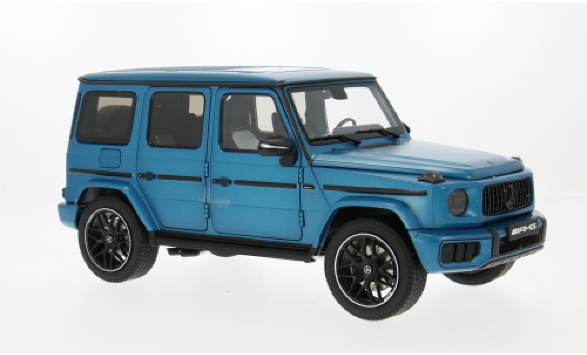 Mercedes Classe G 1/18 I Norev AMG G 63 (W465) bleue 2024 1:18 miniature