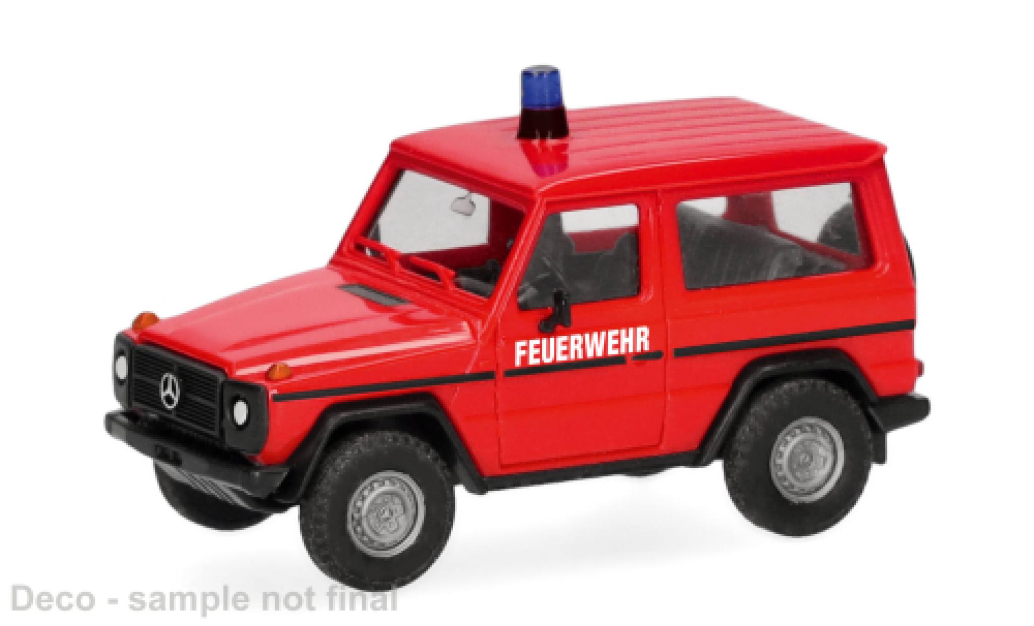Mercedes Classe G 1/87 Herpa Feuerwehr 1:87 miniature