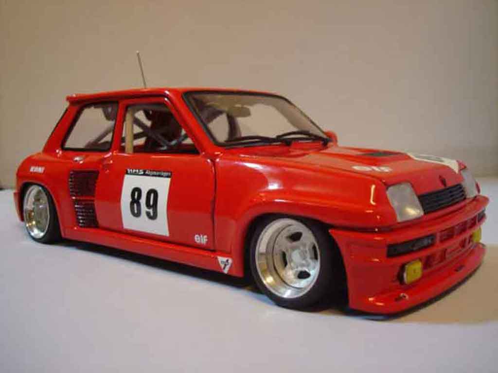 Renault 5 miniature Siku rouge, cbilleque