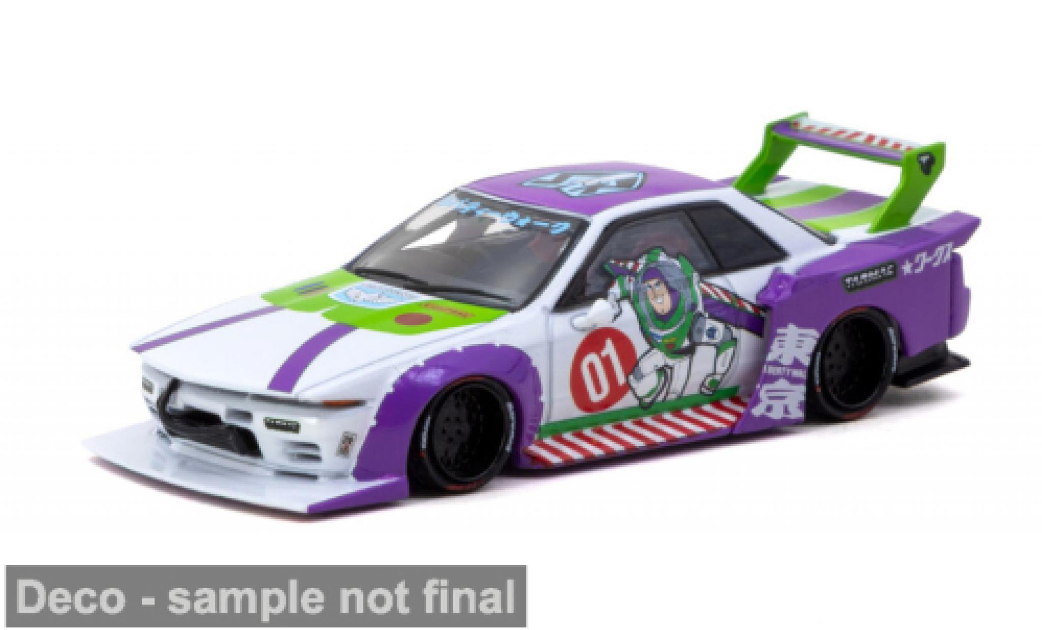 Nissan Skyline 1/64 Tarmac Works (R32) Buzz Lightyear 1:64 miniature