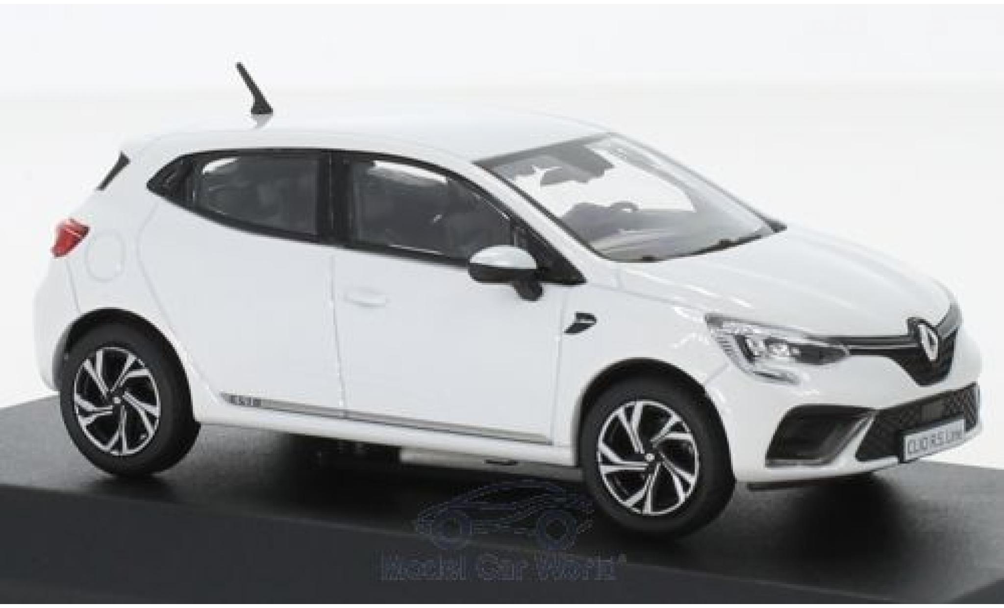 Miniature Renault Clio 1 43 Norev R.S. Line Metallise Blanche 2019 Voiture miniature