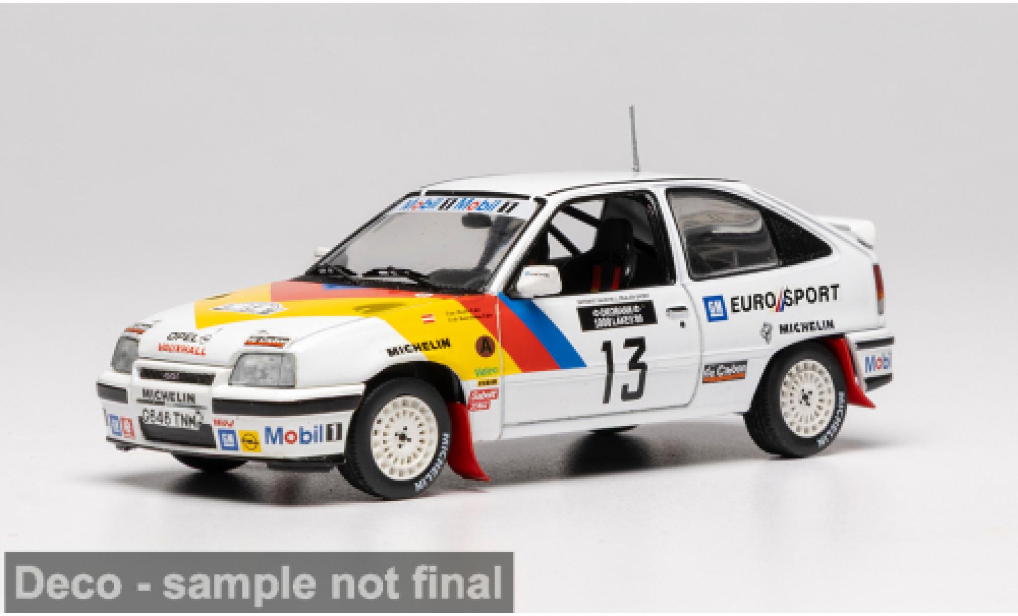 Opel Kadett 1/43 IXO E GSI 1000 Lakes Rally 1989 #13 S.Haider/F.Hinterleitner 1:43 miniature