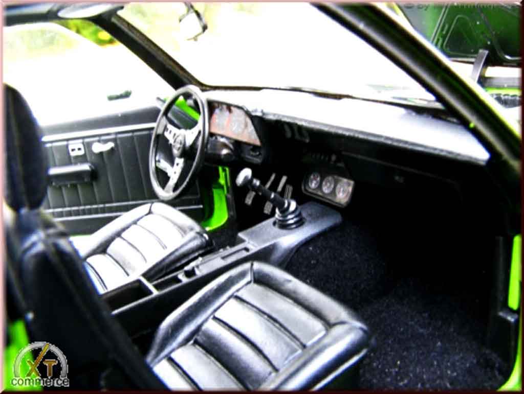 Opel Manta 1/18 Norev gt/e grun 1975 jantes bbs bords larges