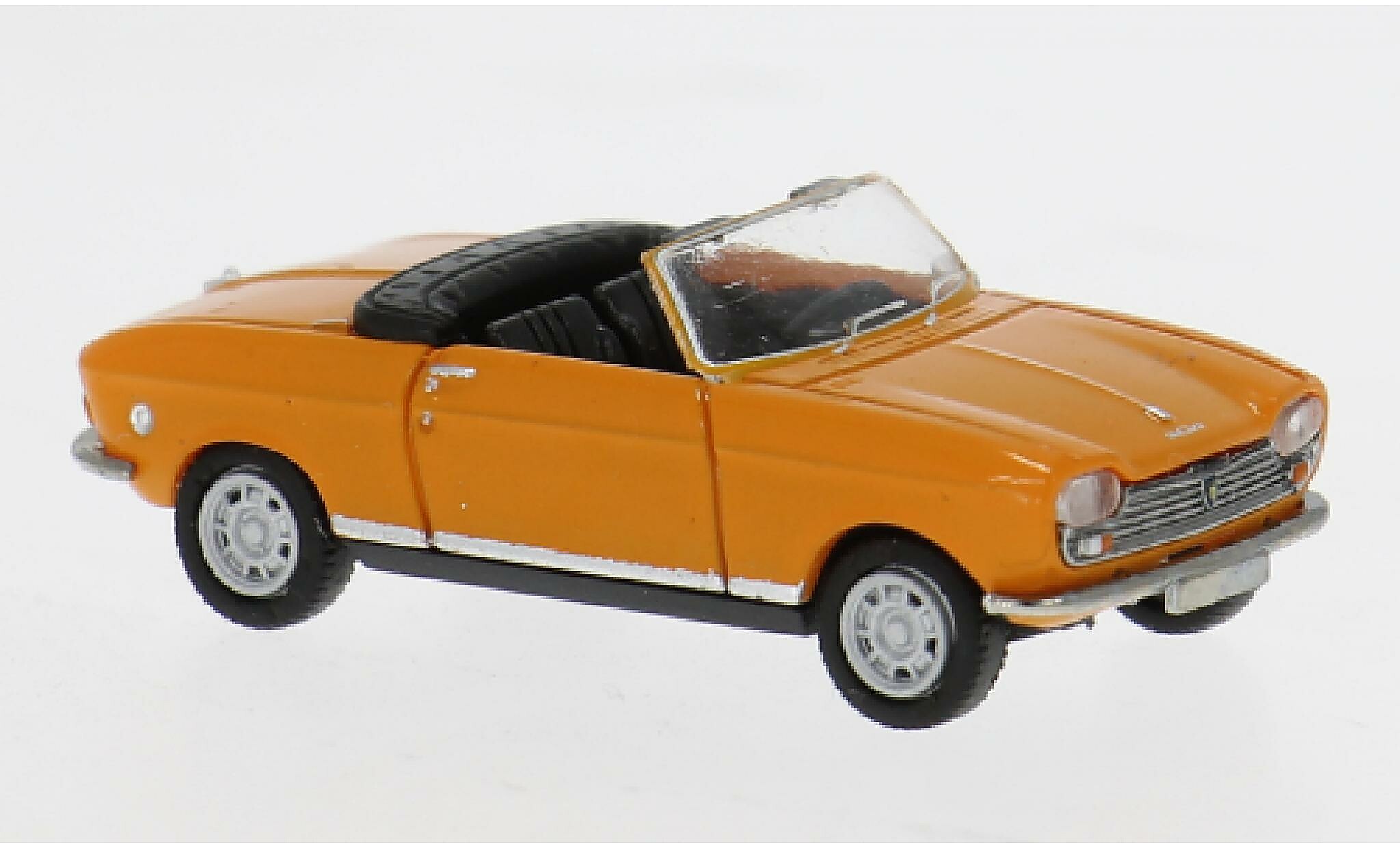 Peugeot 204 1/87 Brekina Cabriolet orange 1967 1:87 miniature