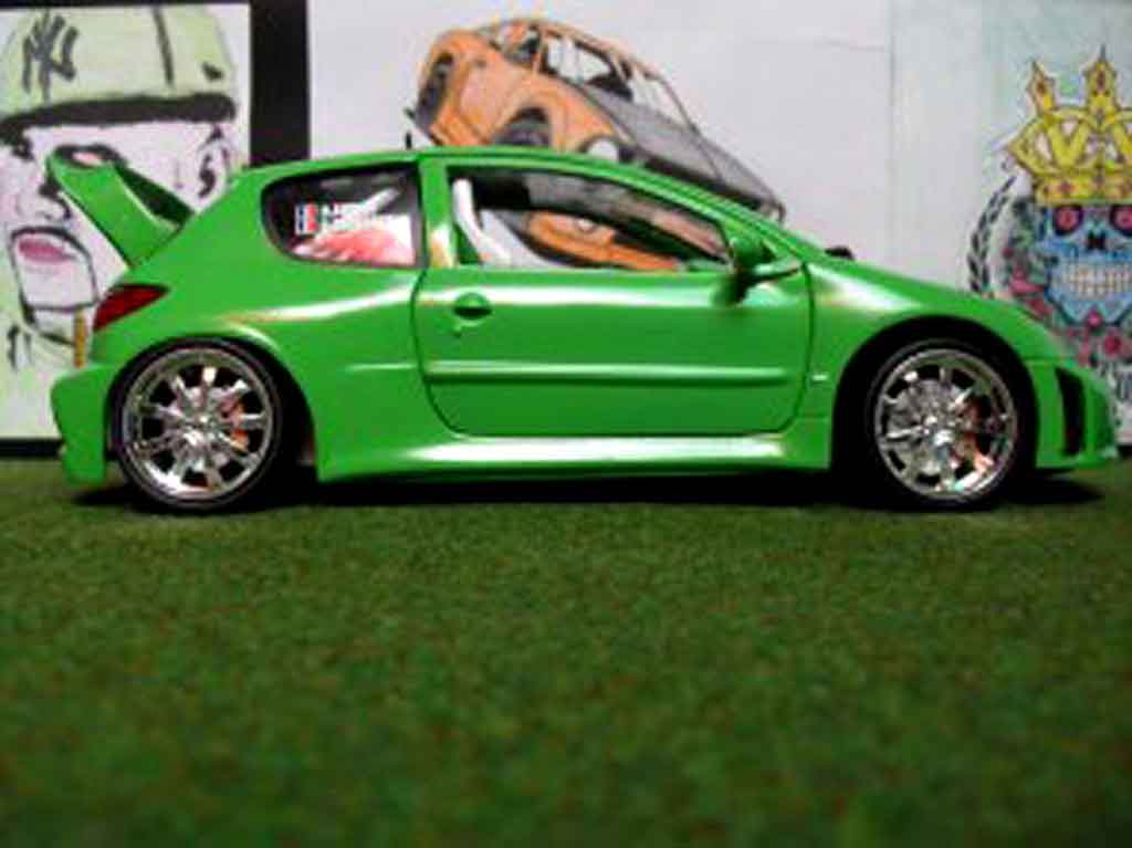 PEUGEOT 206 TUNING 1999 (sur base WRC) SOLIDO 1/18 + BOITE EUR 12,00 -  PicClick FR