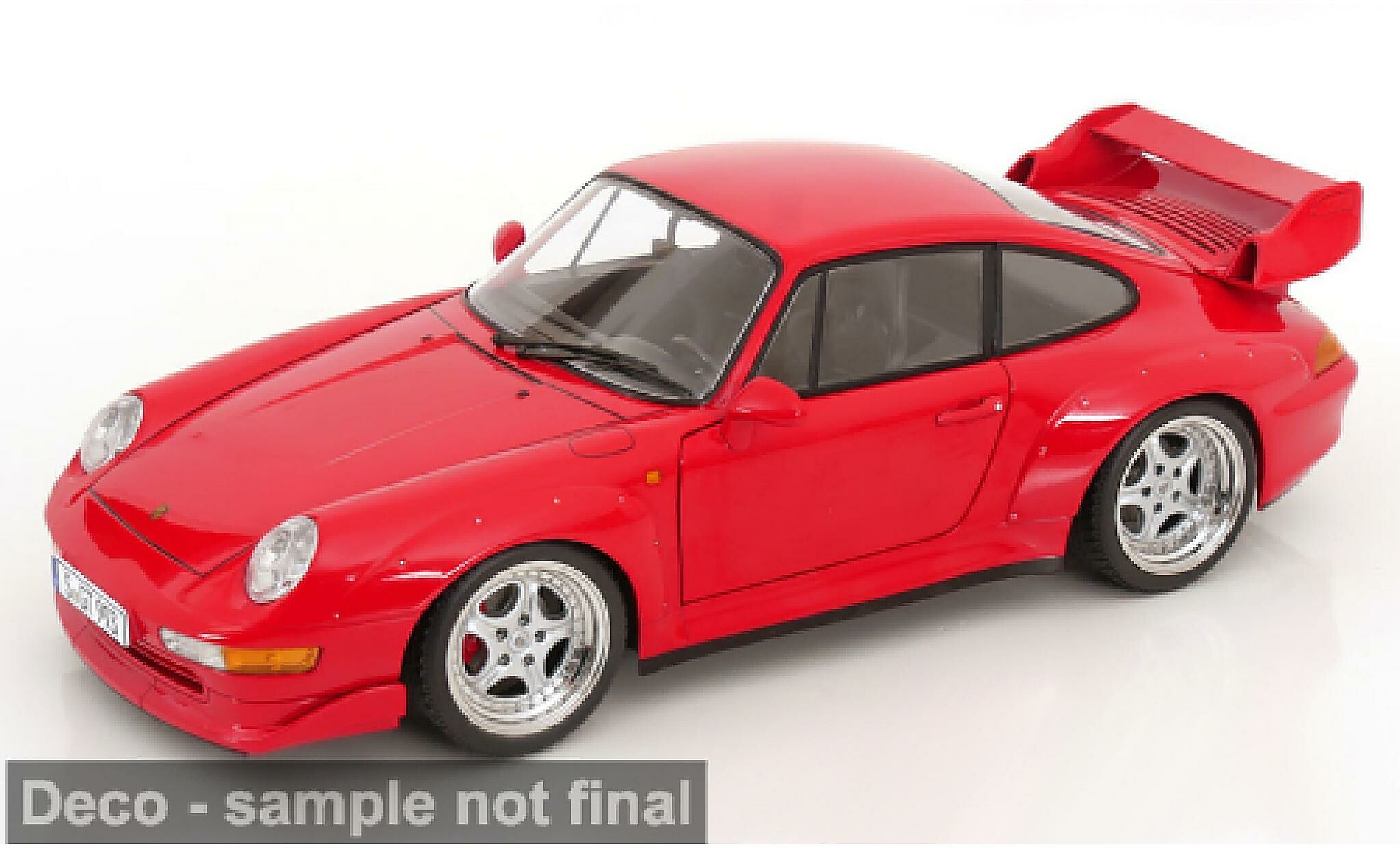 Porsche 993 GT2 1/12 KK Scale 911  rouge 1996 1:12 miniature