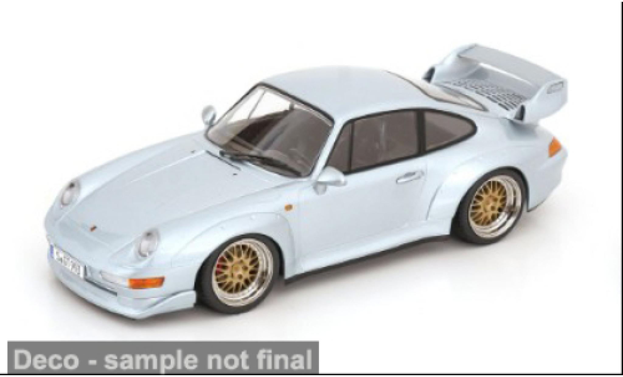 Porsche 993 GT2 1/18 KK Scale 911  grise 1996 1:18 miniature