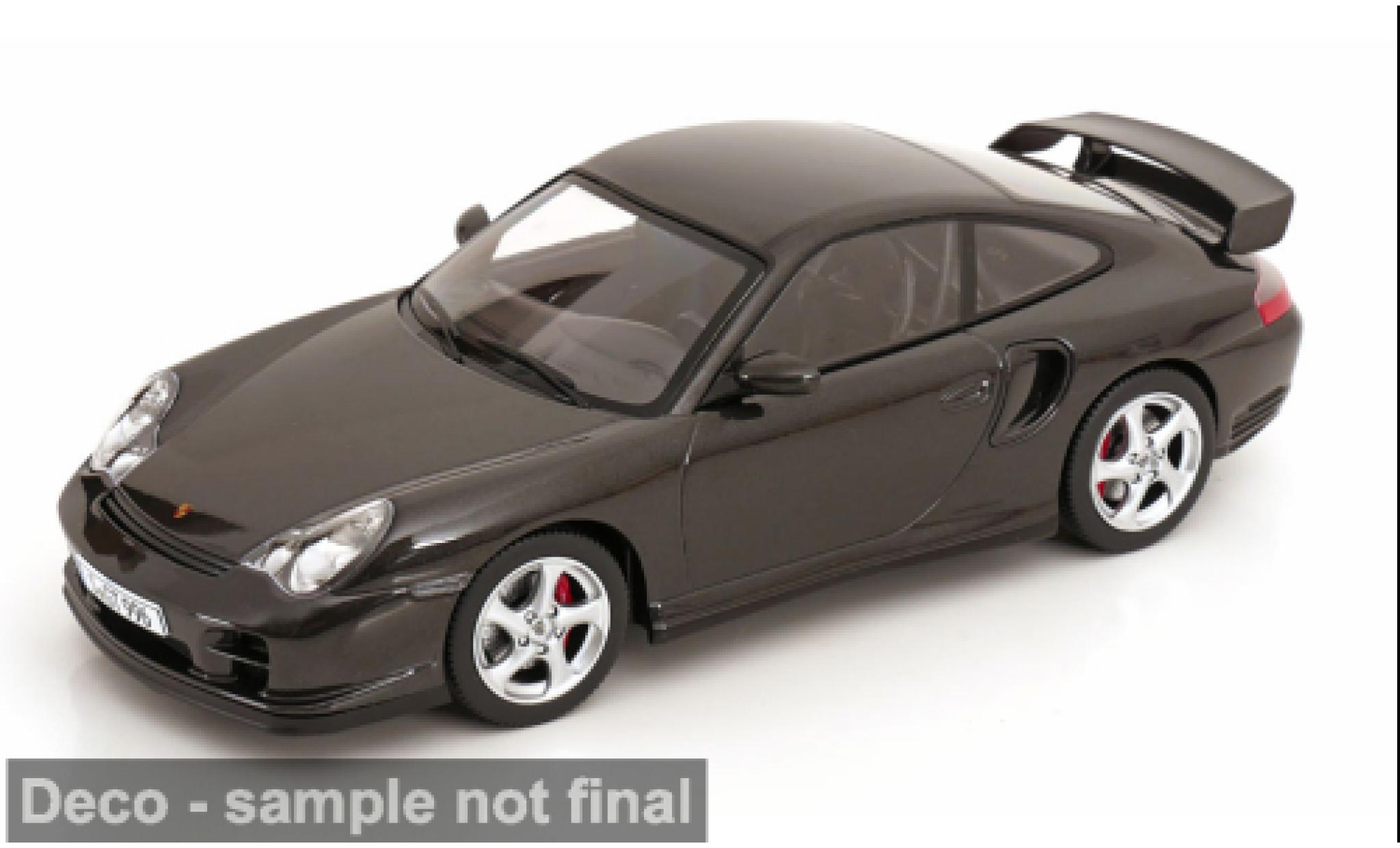 Porsche 996 GT2 1/18 KK Scale 911  noire 2001 1:18 miniature