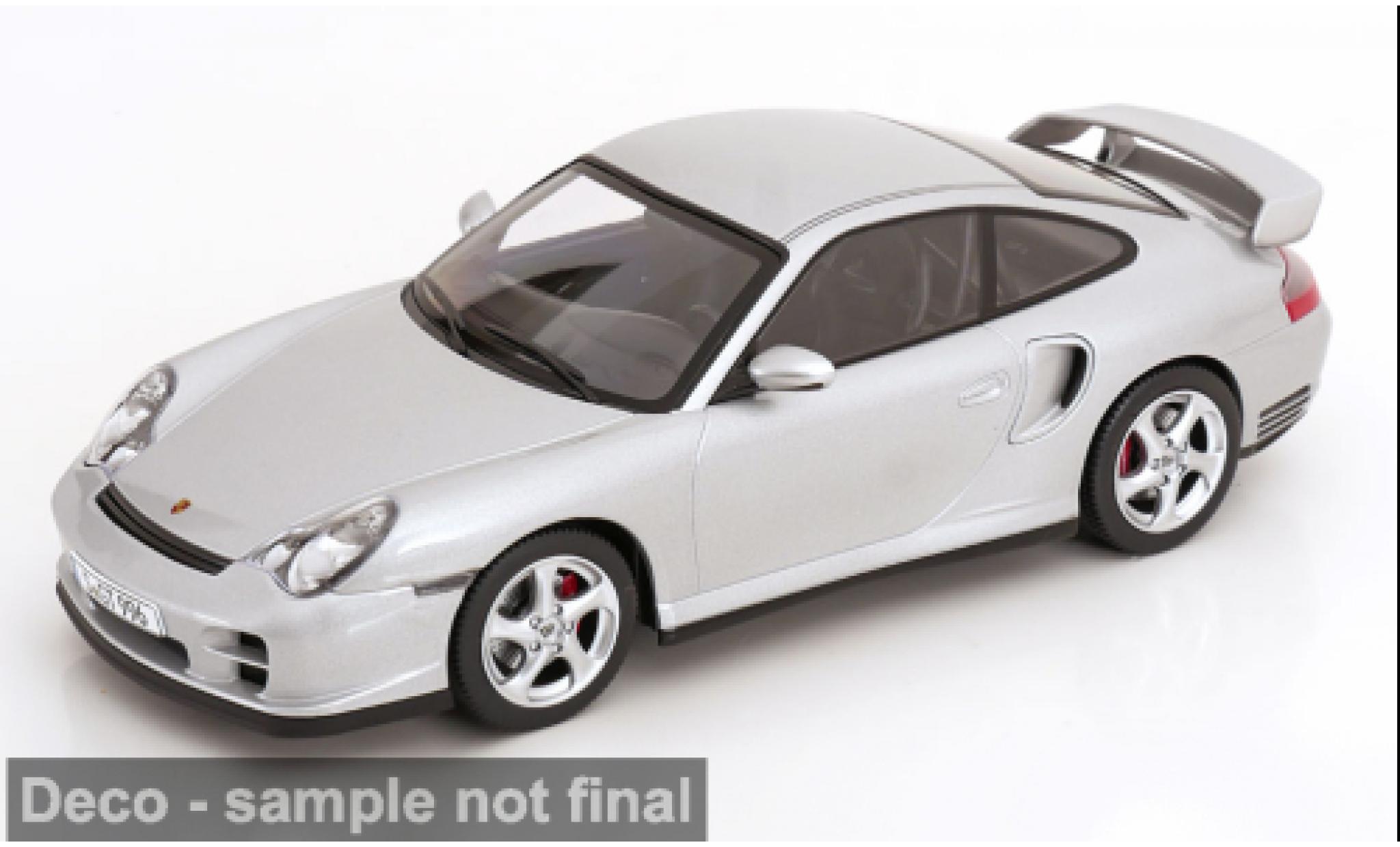 Porsche 996 GT2 1/18 KK Scale 911  argent&Atilde;&copy;e 2001 1:18 miniature