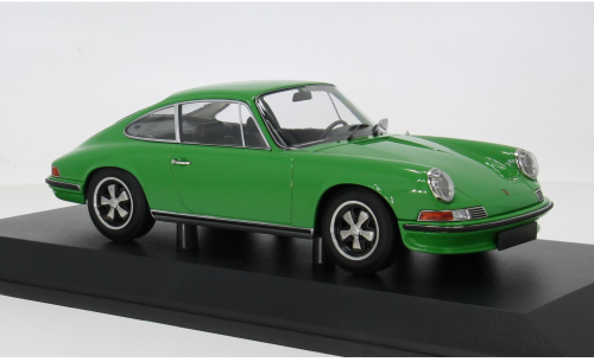Porsche 911 1/18 Minichamps verte 1972 1:18 miniature