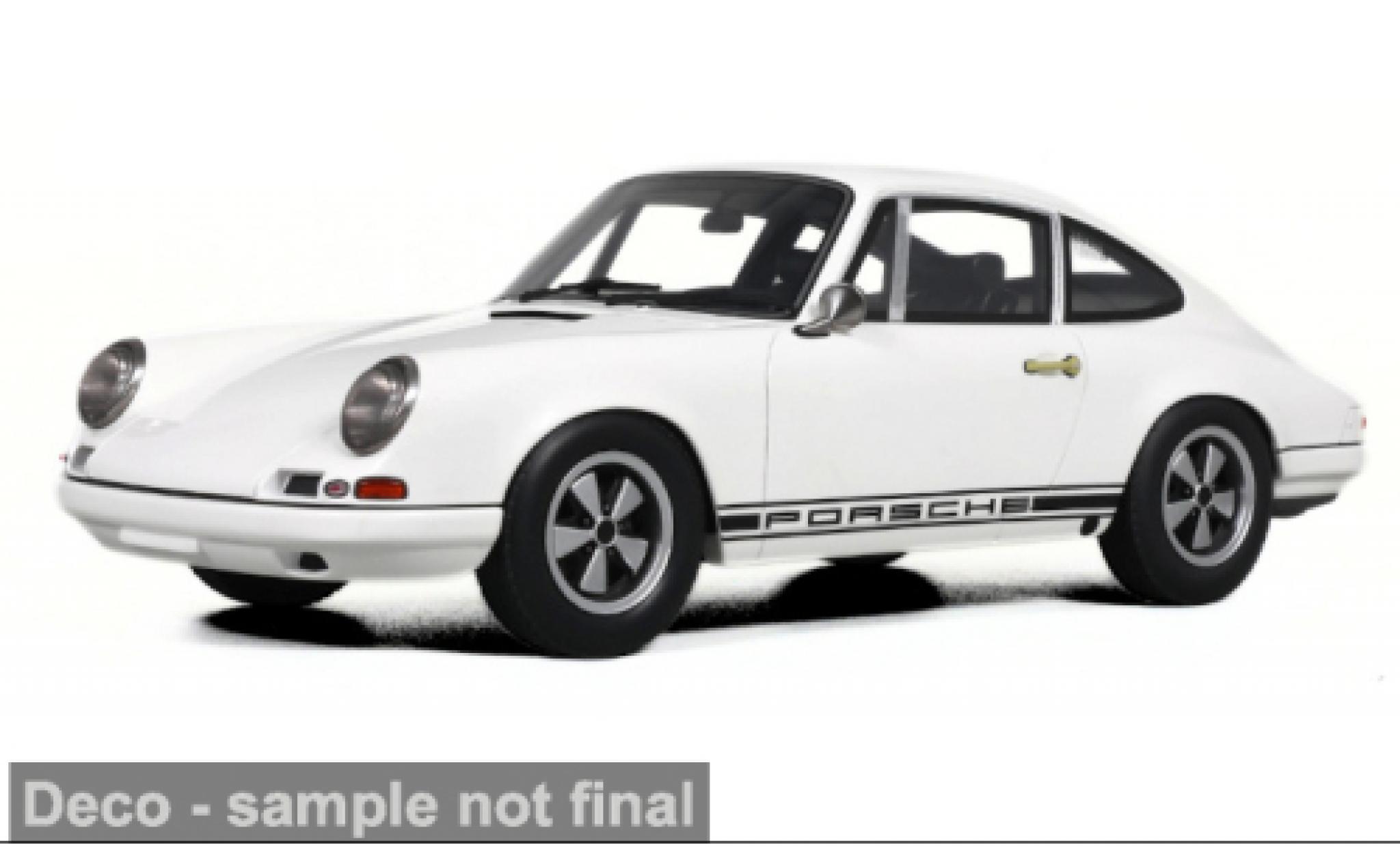 Porsche 911 1/18 GT Spirit R blanche/noire 1967 1:18 miniature