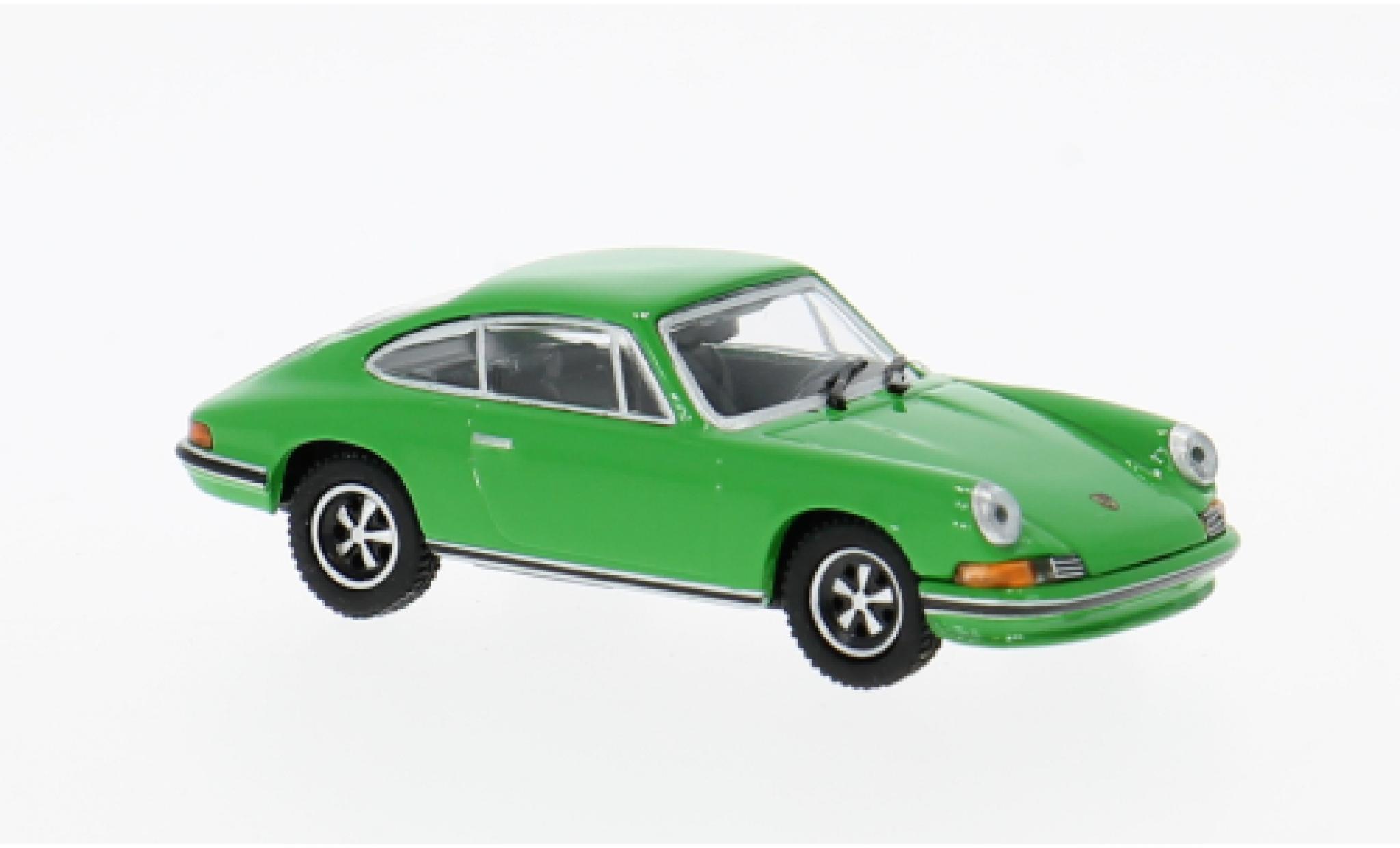 Porsche 911 1/87 Minichamps S verte 1972 1:87 miniature