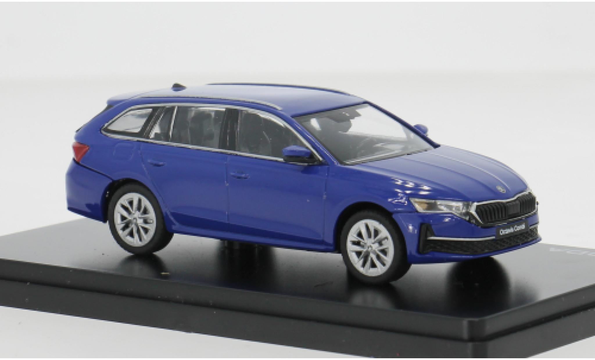 Skoda Octavia 1/43 Abrex IV FL bleue 2024 1:43 miniature