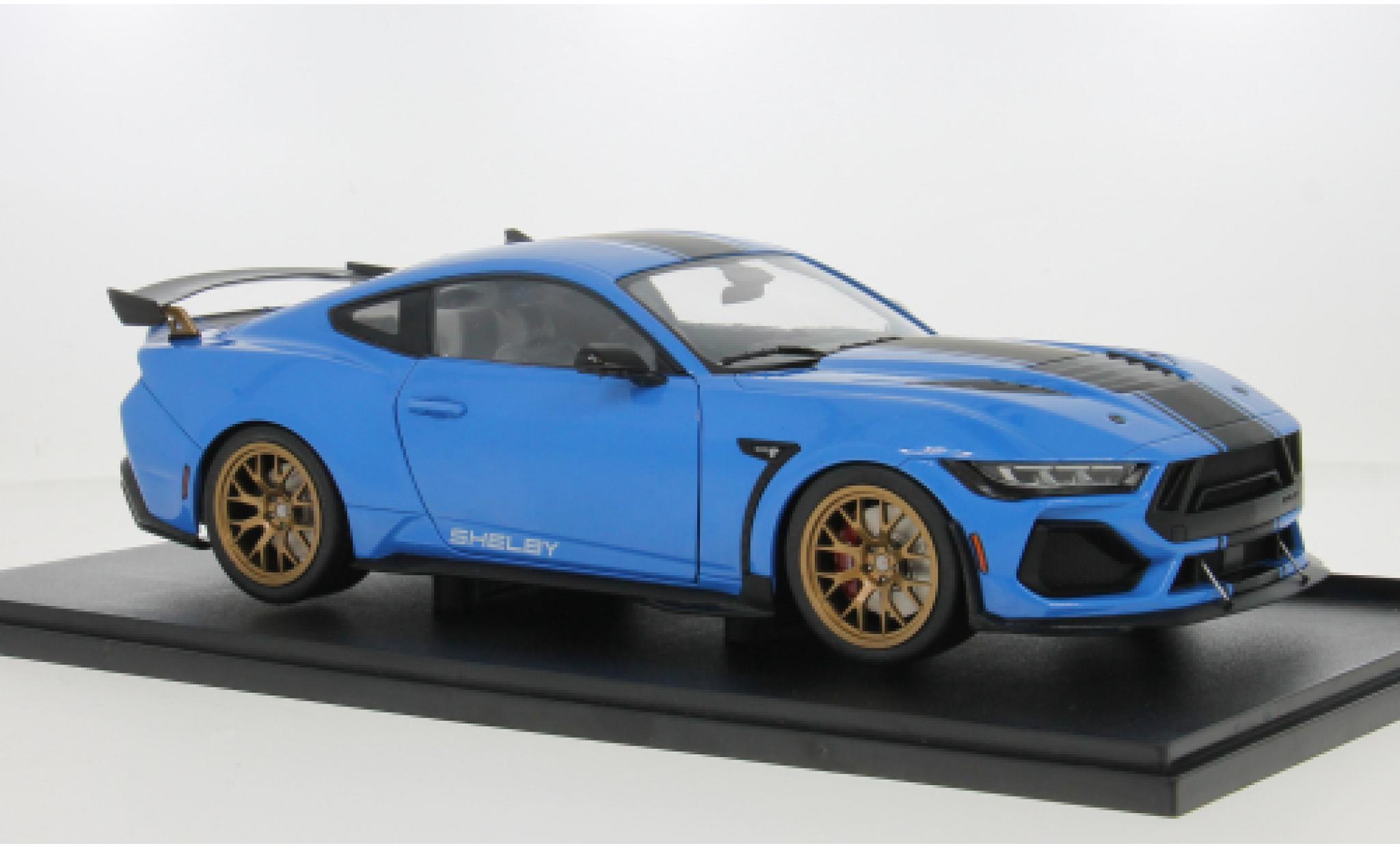 Shelby Mustang 1/18 Solido Ford Super Snake bleue 1:18 miniature