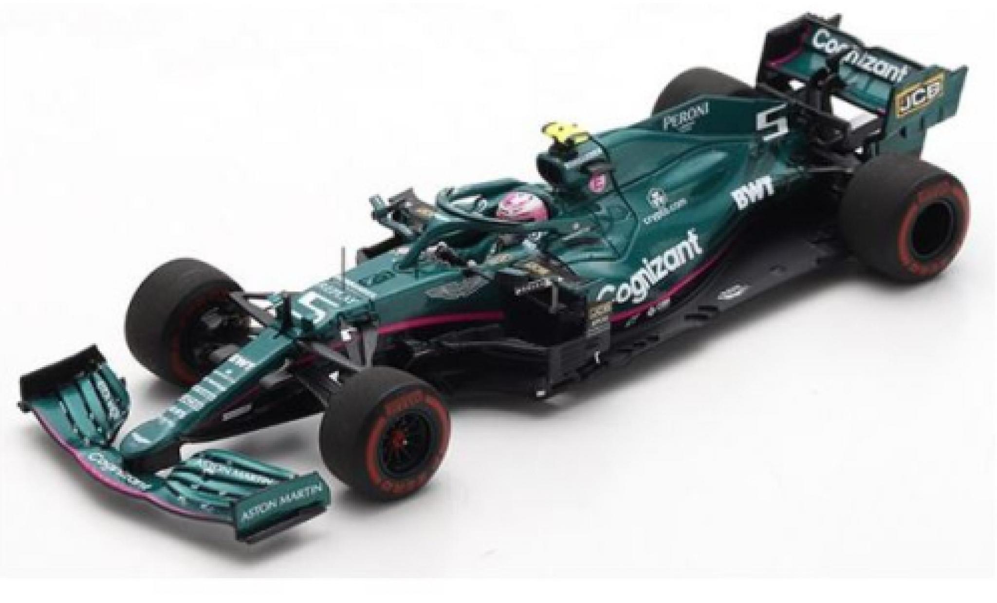 Aston Martin AMR2 1/43 Spark 1 No.5 Cognizant F1 Team Cognizant Formel 1 GP Bahrain 2021 S.Vettel Miniature Aston Martin AMR2 1/43 Spark 1 No.5 Cognizant F1 Team Cognizant Formel 1 GP Bahrain 2021 S.Vettel miniature