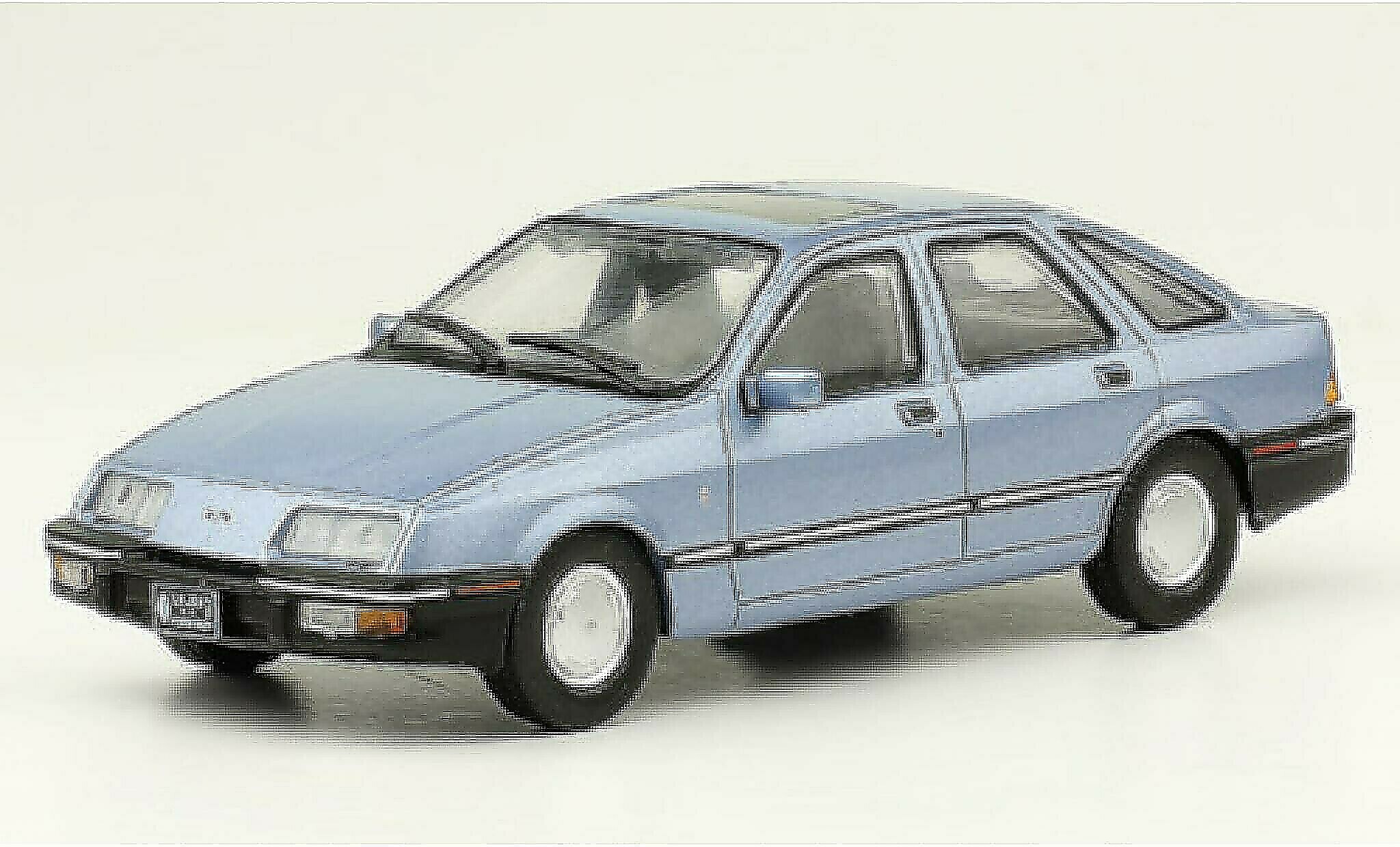 Voiture Miniature 1/43 Ford Sierra 2.3 GHIA 1984 (AQV2) - Modèle Métal Sur Socle, édition Salvat Par Ixo - Collection Années 80 Argentine