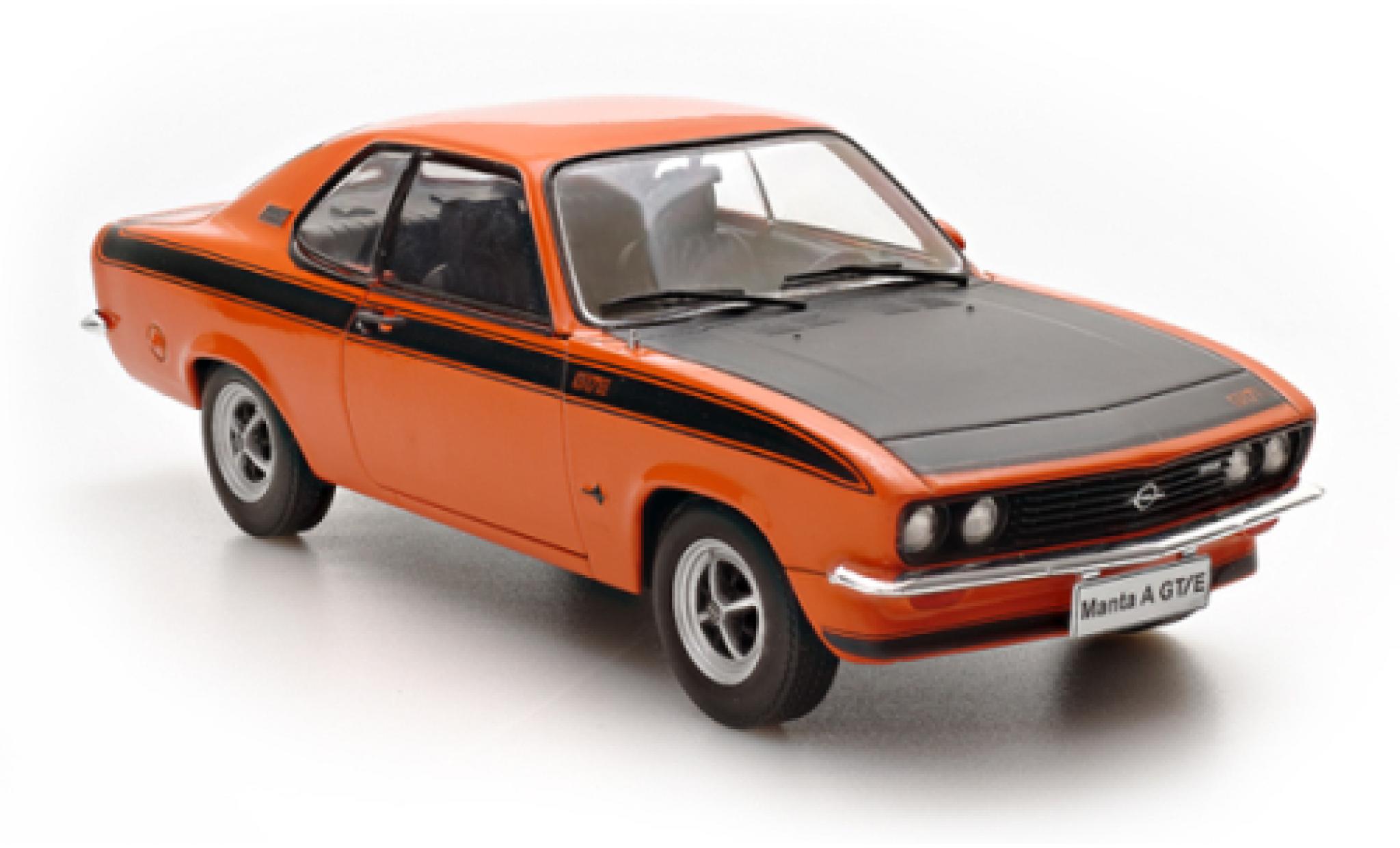 ModelCarGroup 1:18 Opel Manta B GT /E Année de construction 1975 jaune