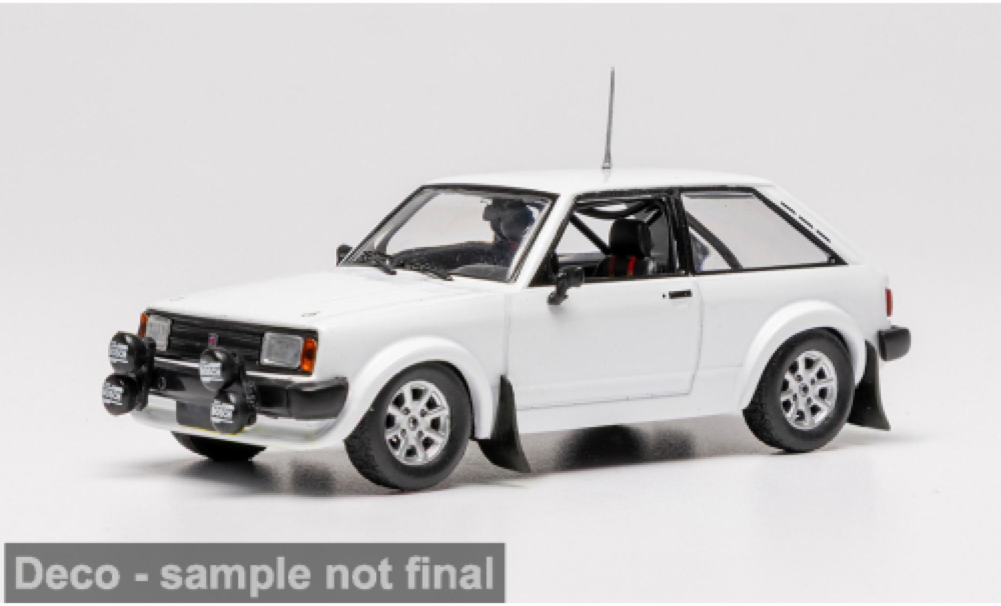 Talbot Sunbeam 1/43 IXO Lotus blanche 1981 1:43 miniature